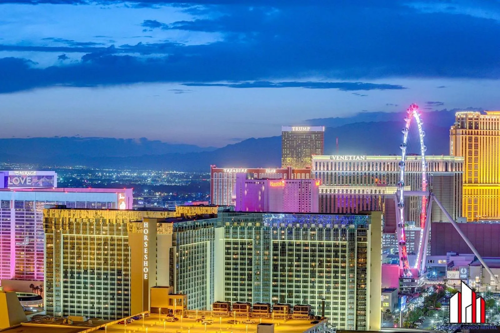 Signature 2Br3Ba F1 View Balcony Ste 34-819 and 21