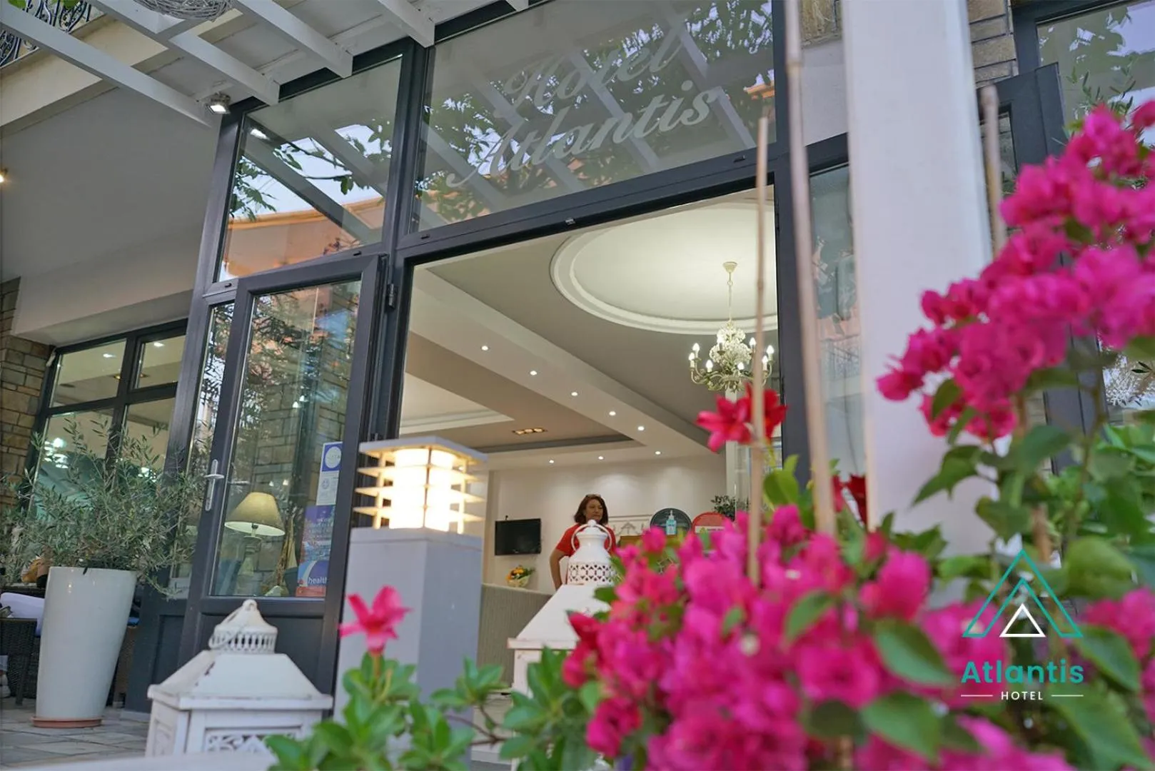 Facade/entrance in Hotel Atlantis