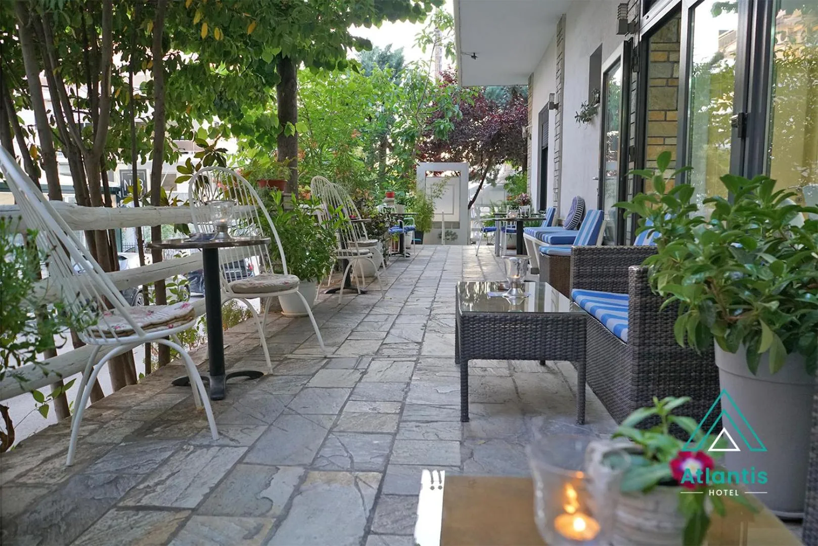 Garden in Hotel Atlantis