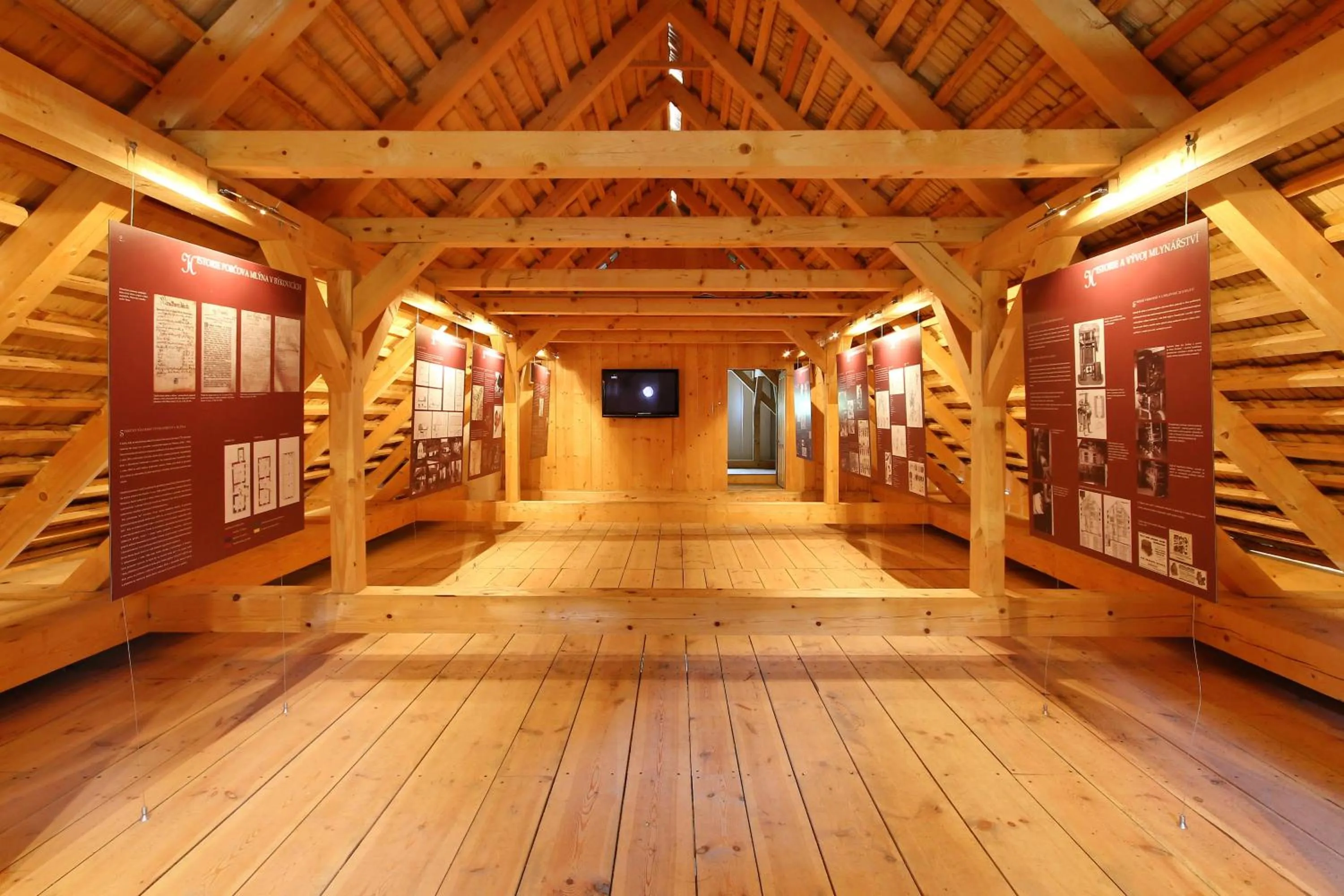 Area and facilities in Porčův mlýn