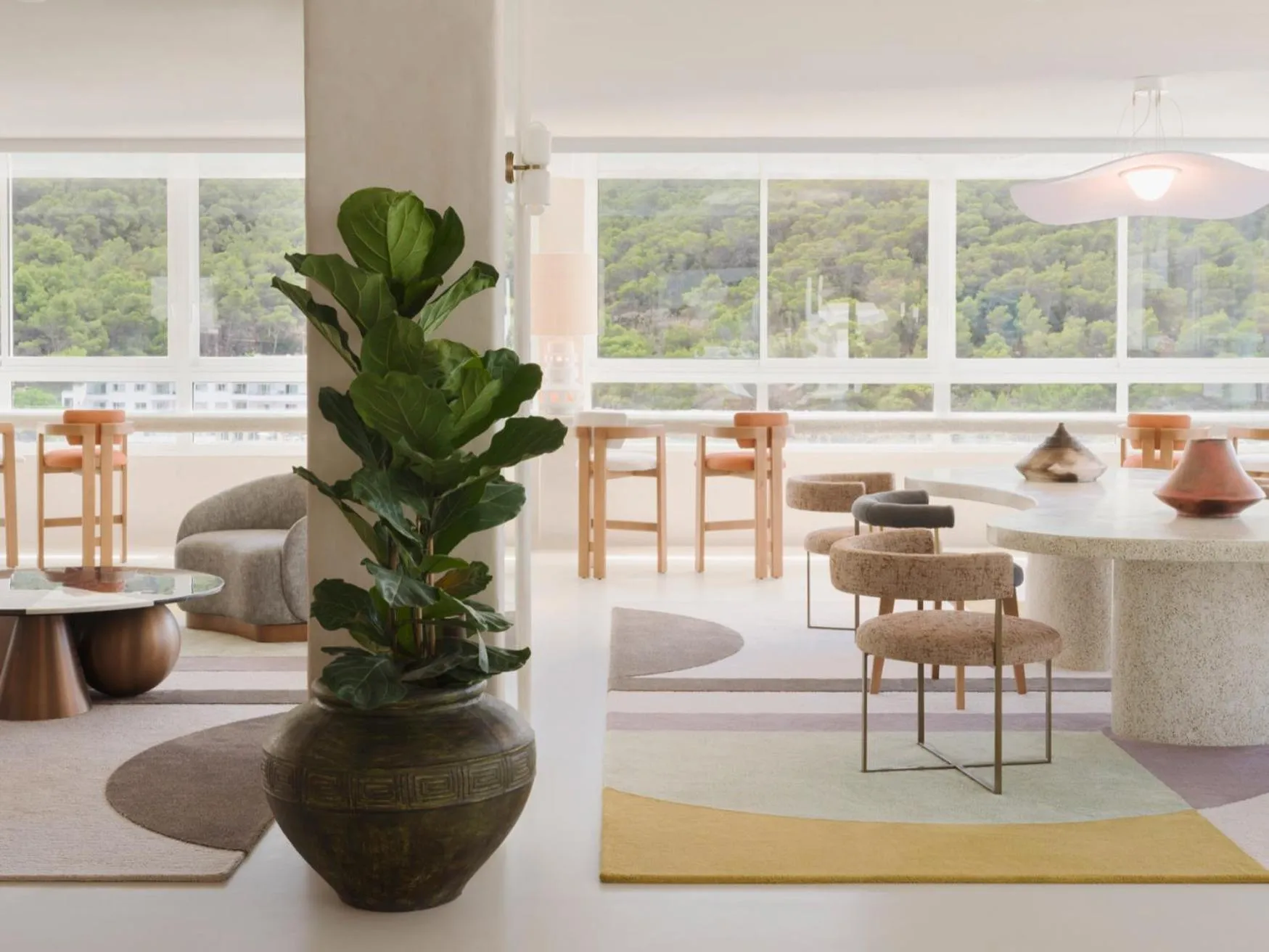 Lobby or reception in Mondrian Ibiza