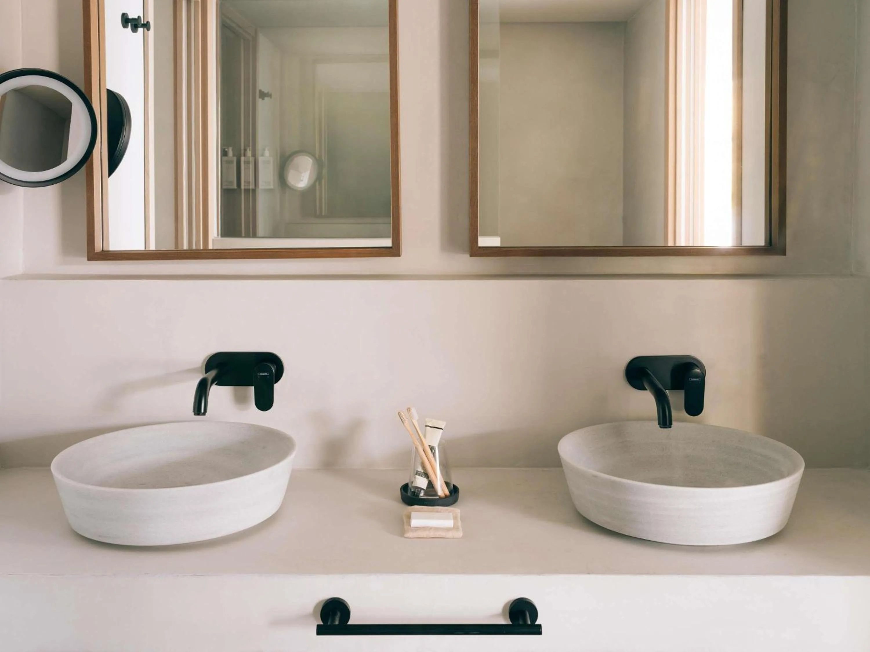 Bedroom in Mondrian Ibiza