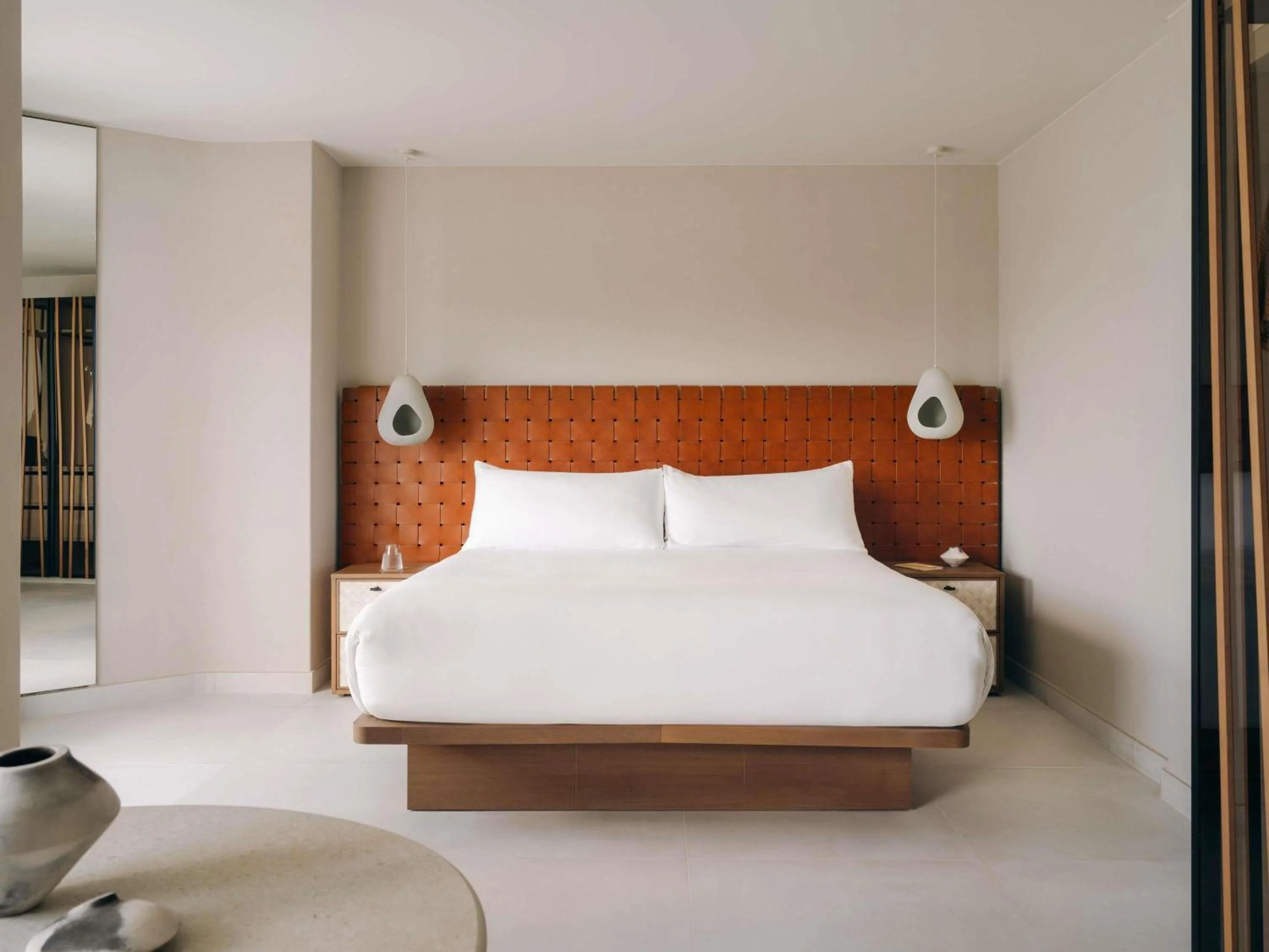 Bedroom, Bed in Mondrian Ibiza