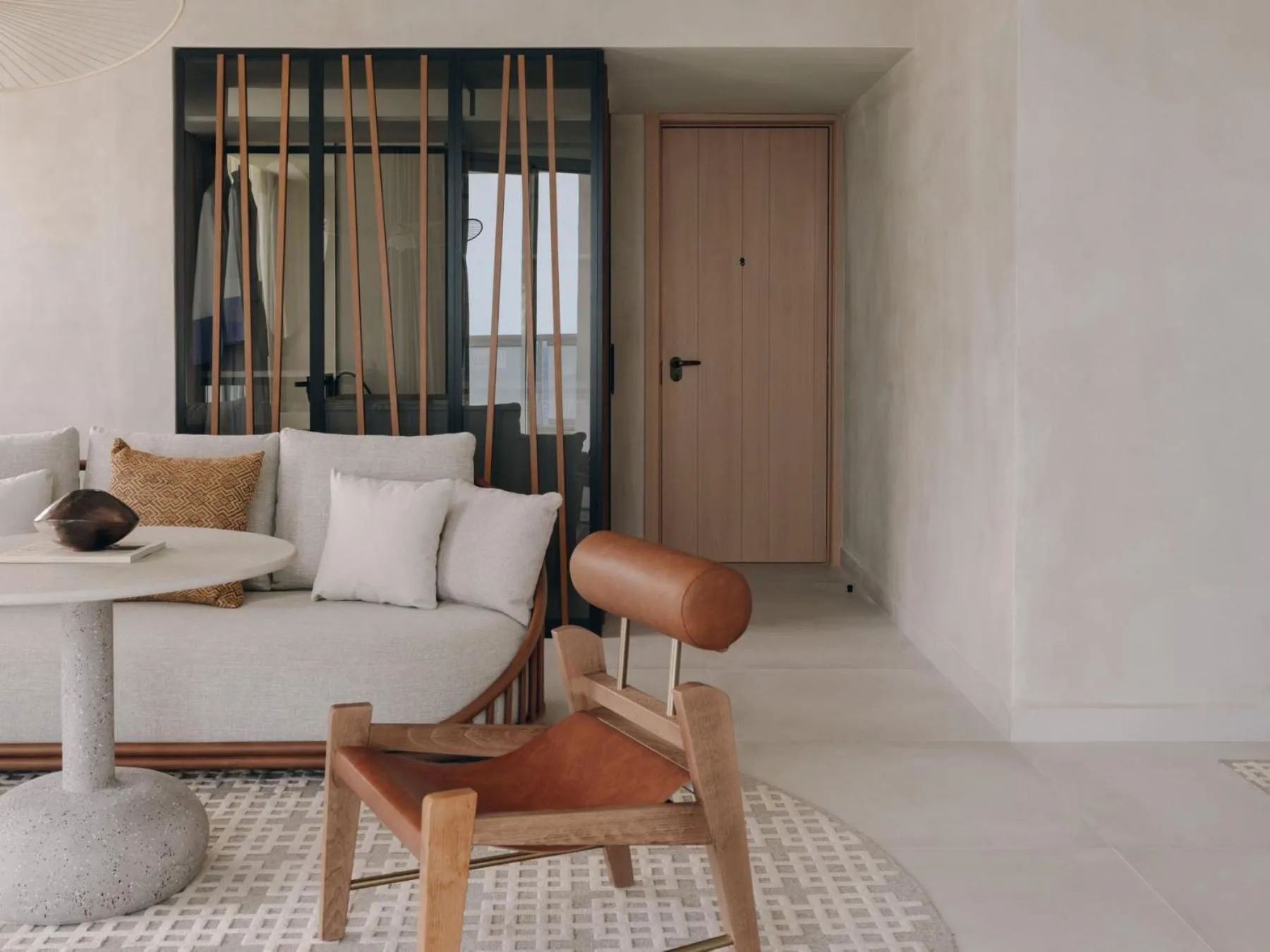 Living room in Mondrian Ibiza