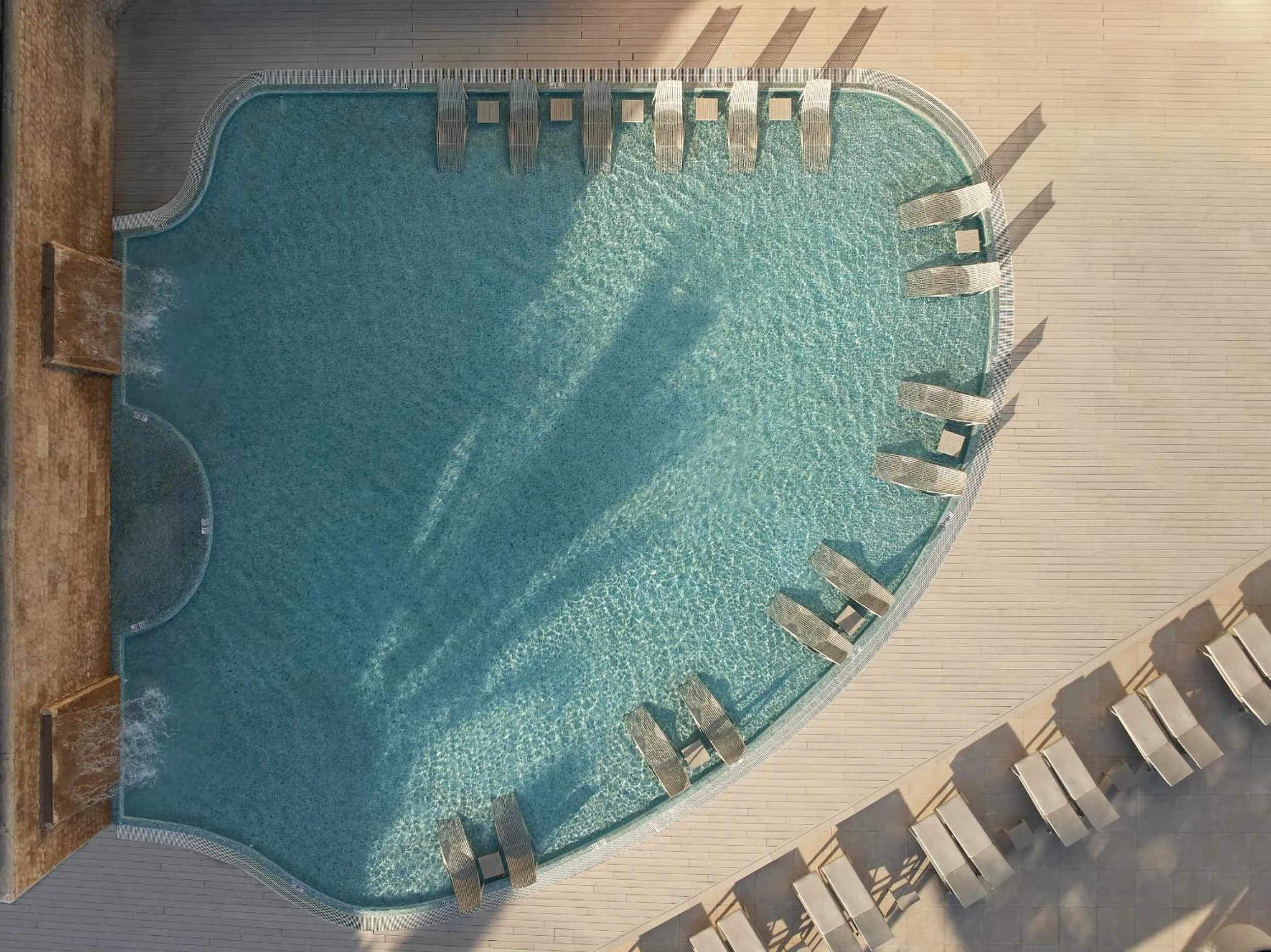 Swimming pool in Mondrian Ibiza