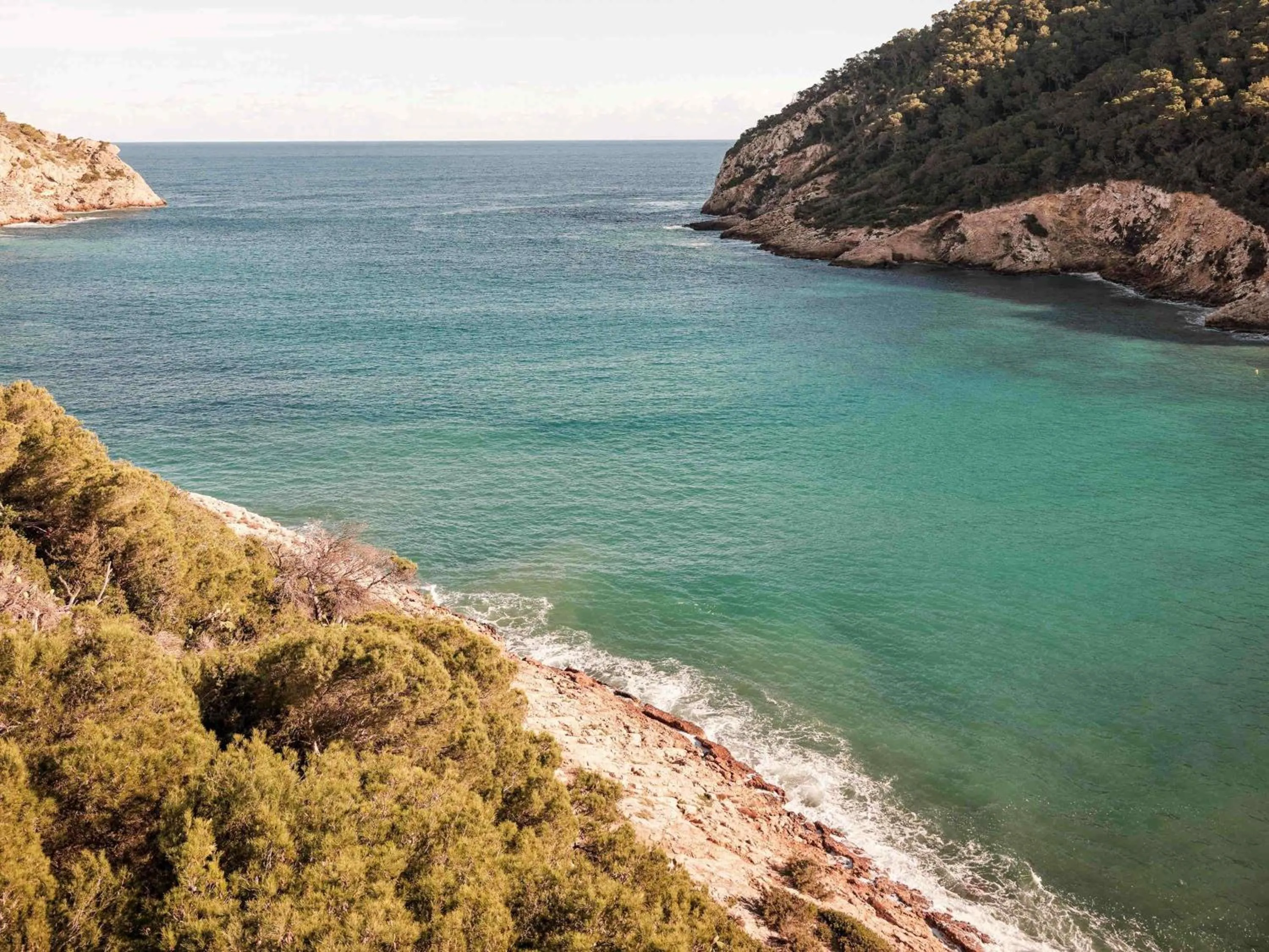 Bedroom in Mondrian Ibiza