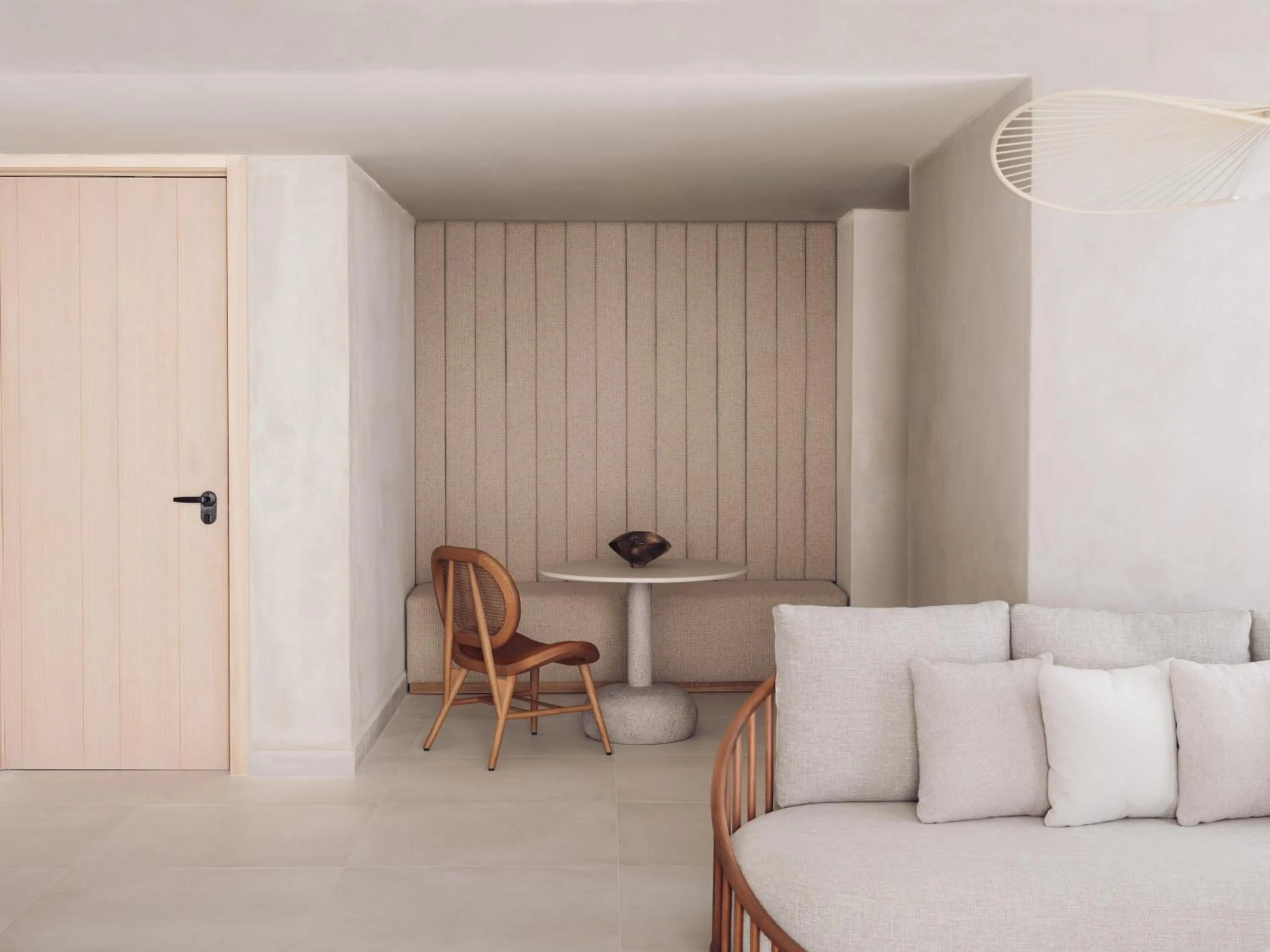 Living room in Mondrian Ibiza