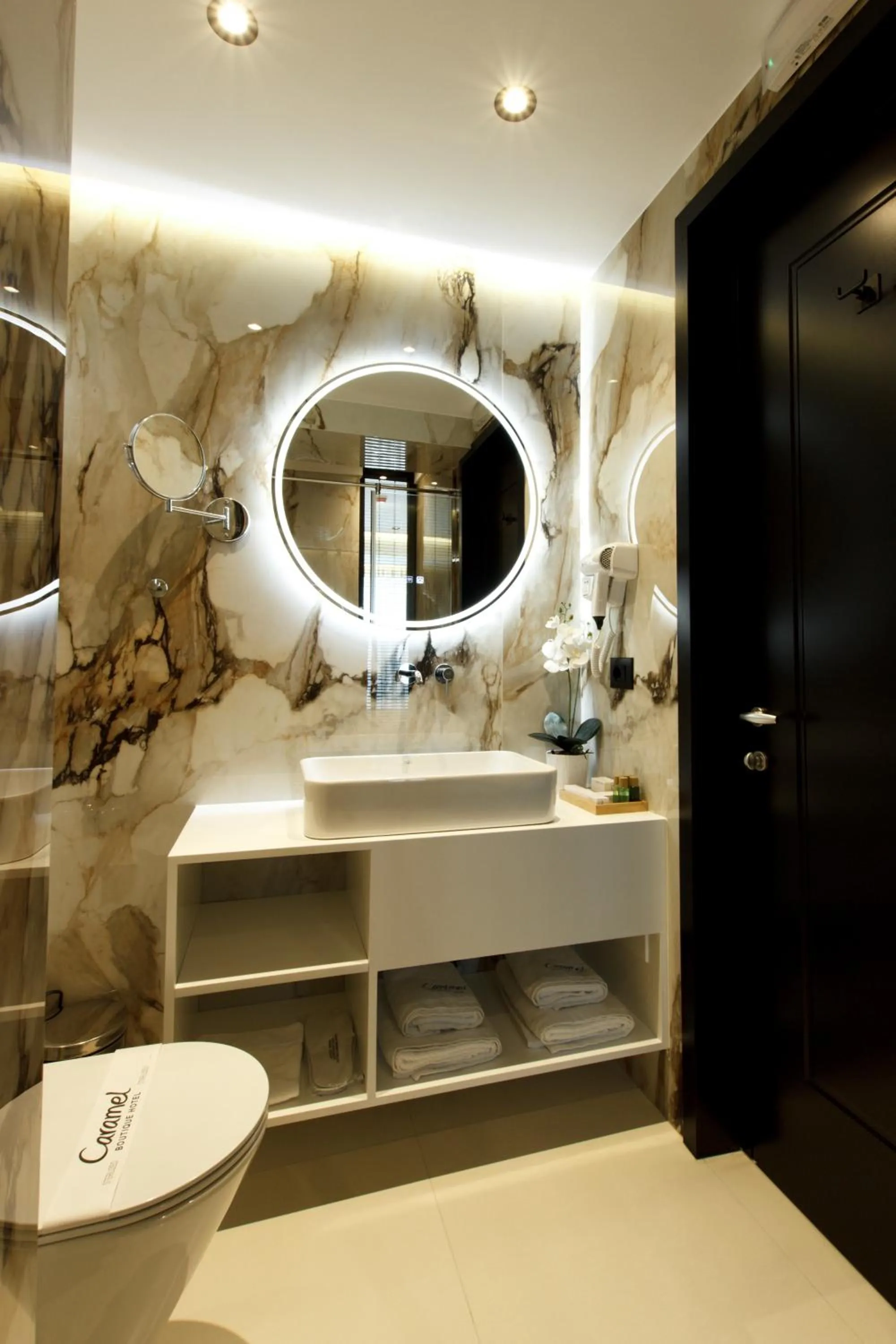 Shower in Caramel Boutique Hotel