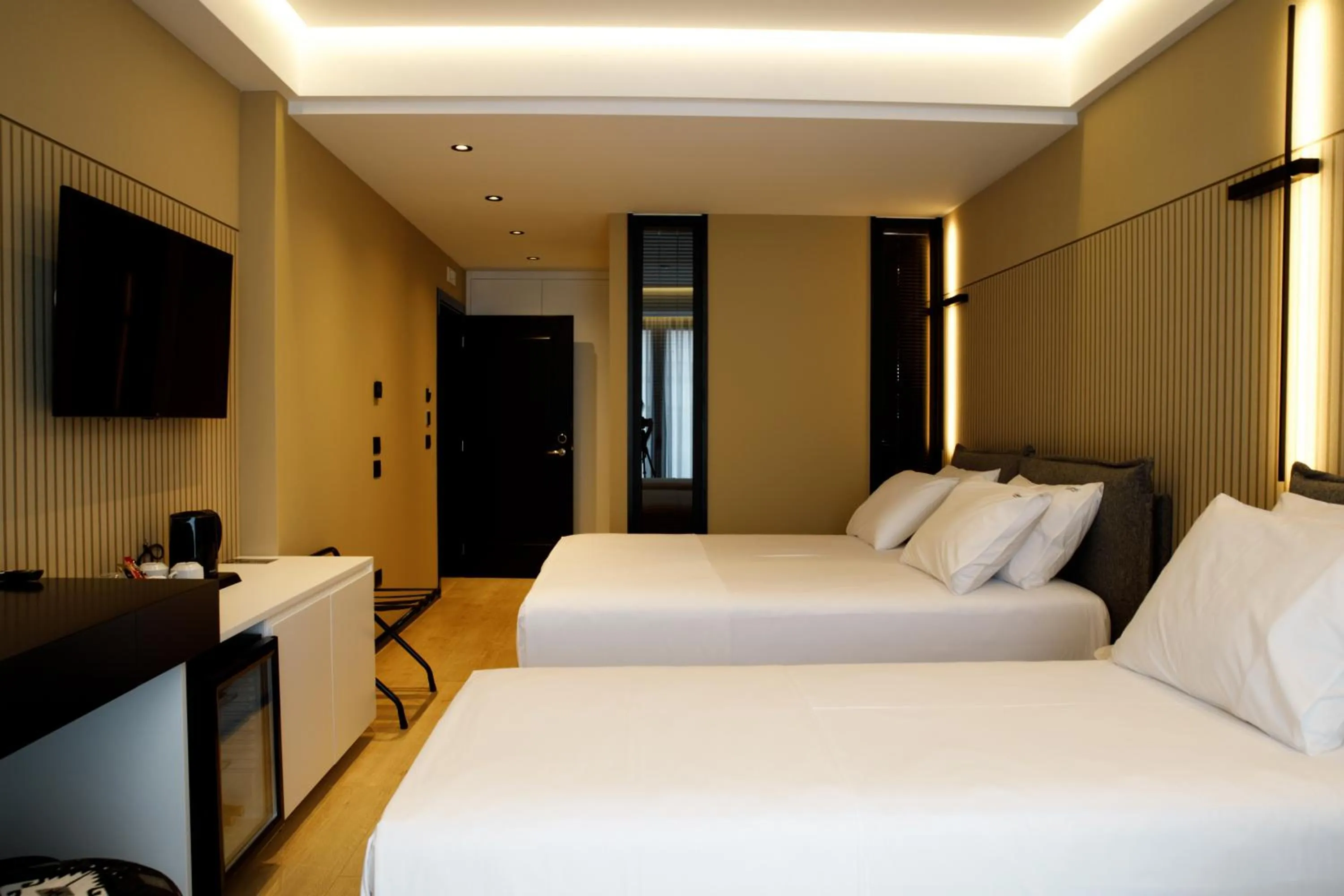 View (from property/room), Bed in Caramel Boutique Hotel