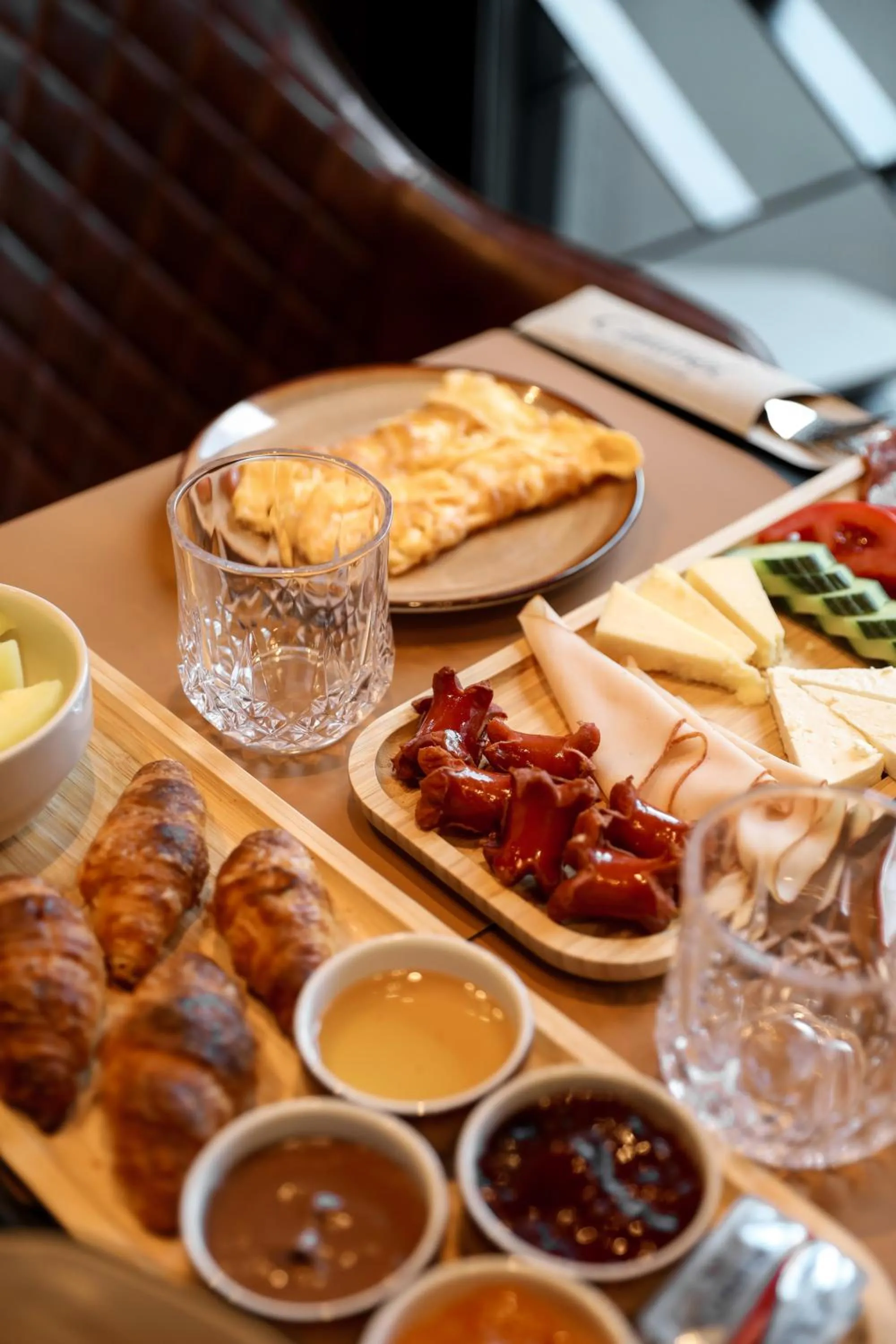 Food and drinks in Caramel Boutique Hotel