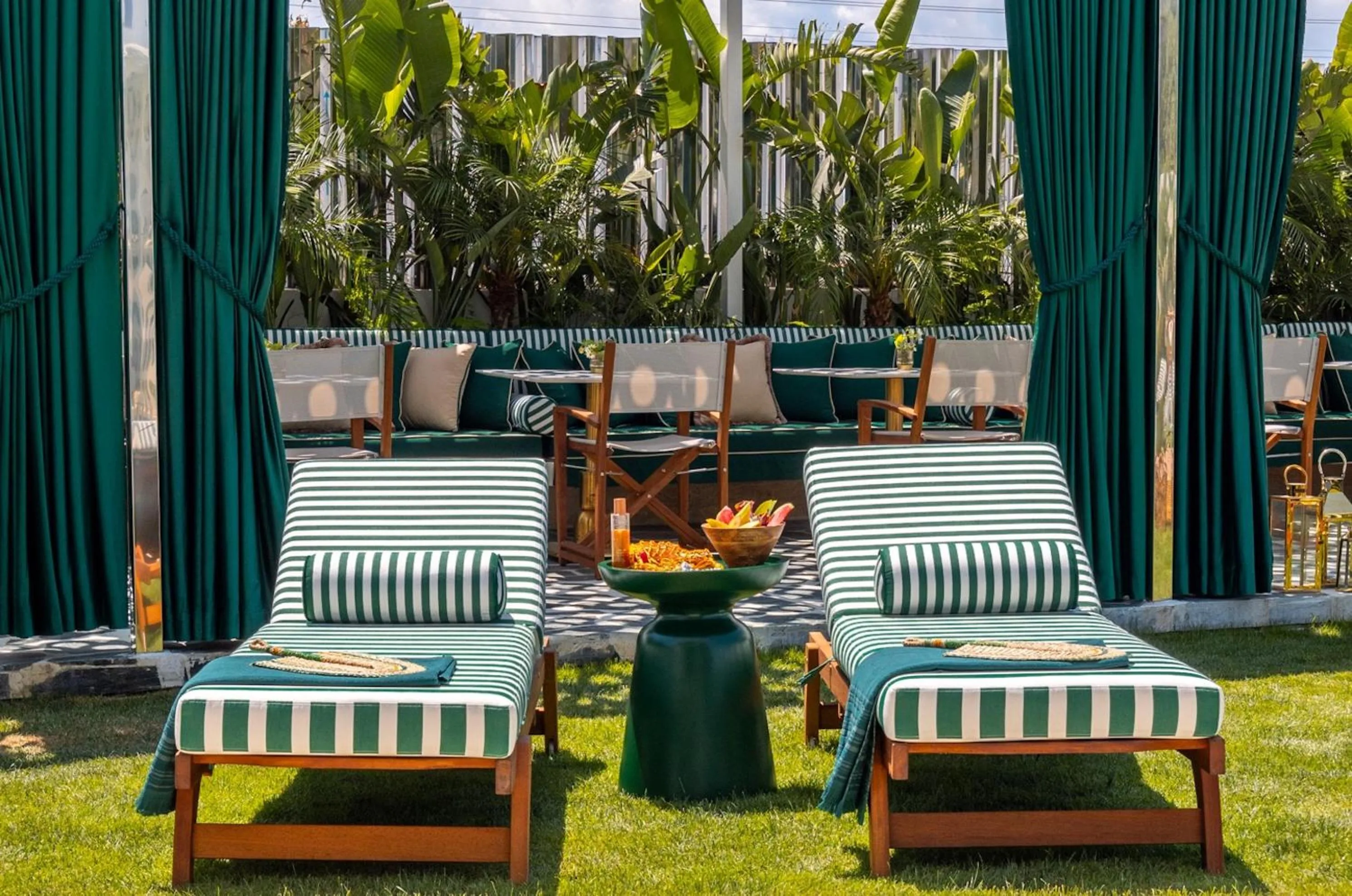 sunbed in Voger Alaçatı Prive