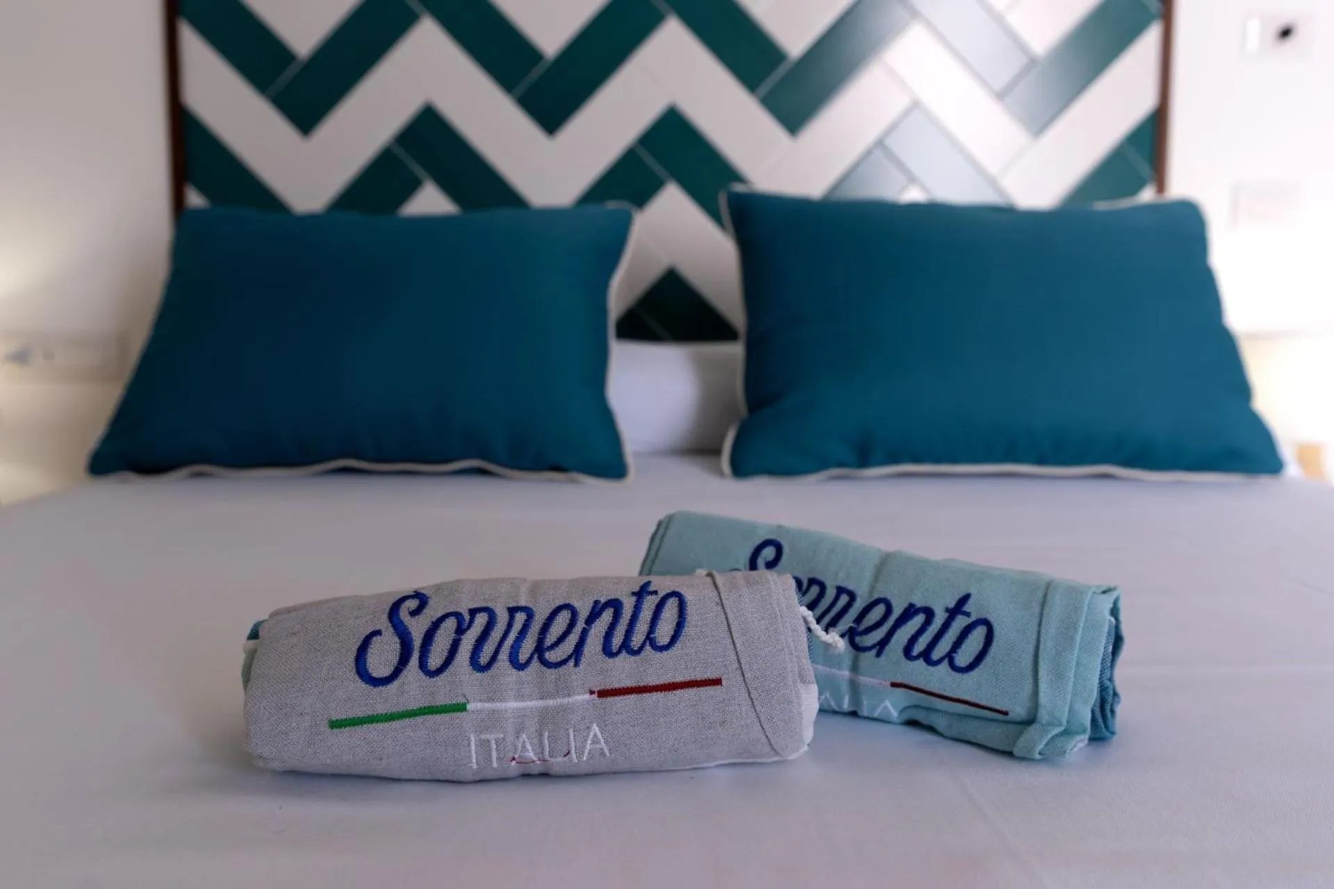 Bed in Relais del Mare