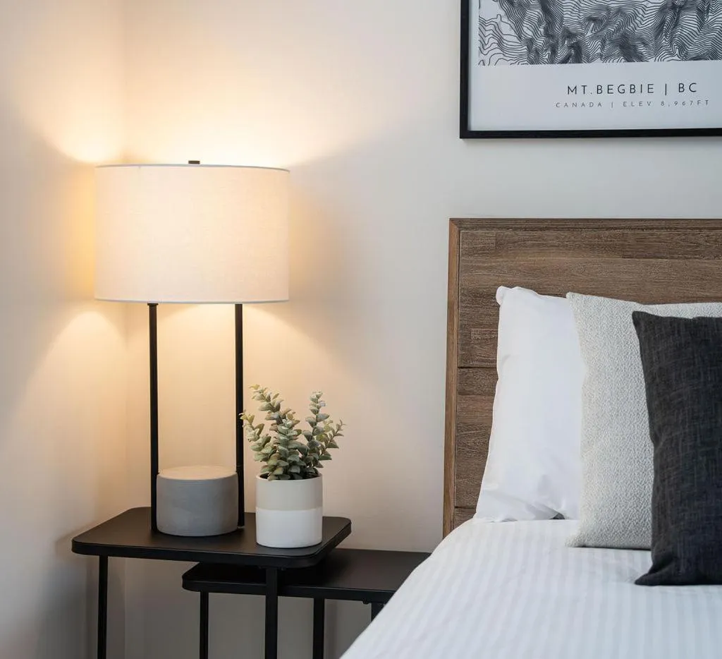 Bed in Ghost Peak by Revelstoke Vacations