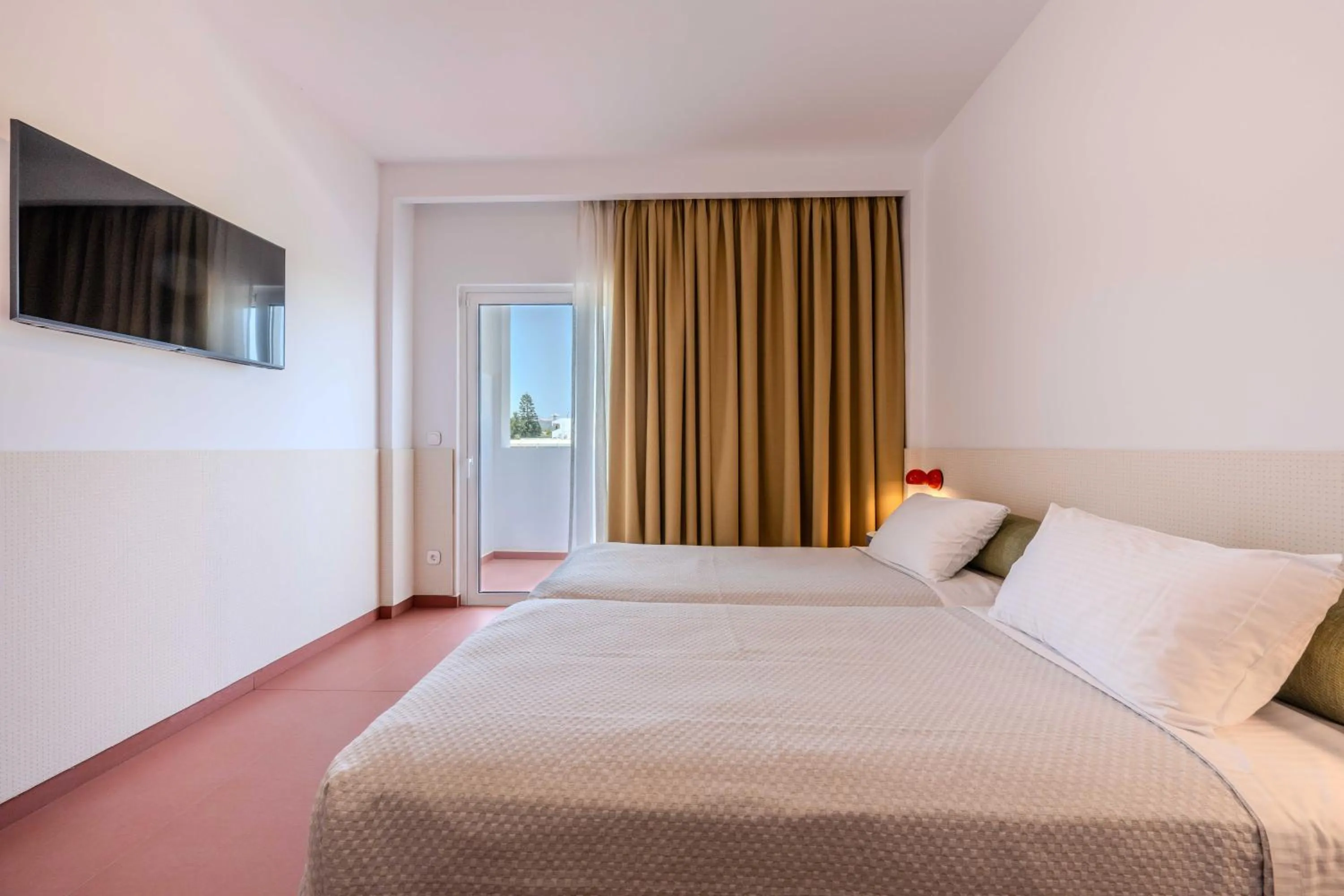 Bed in Astron Hotel Rhodes