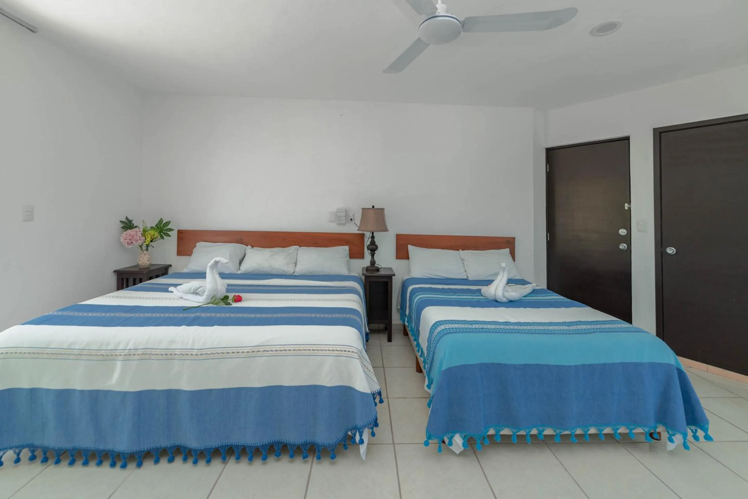 Bed in Hotel La Trigueña