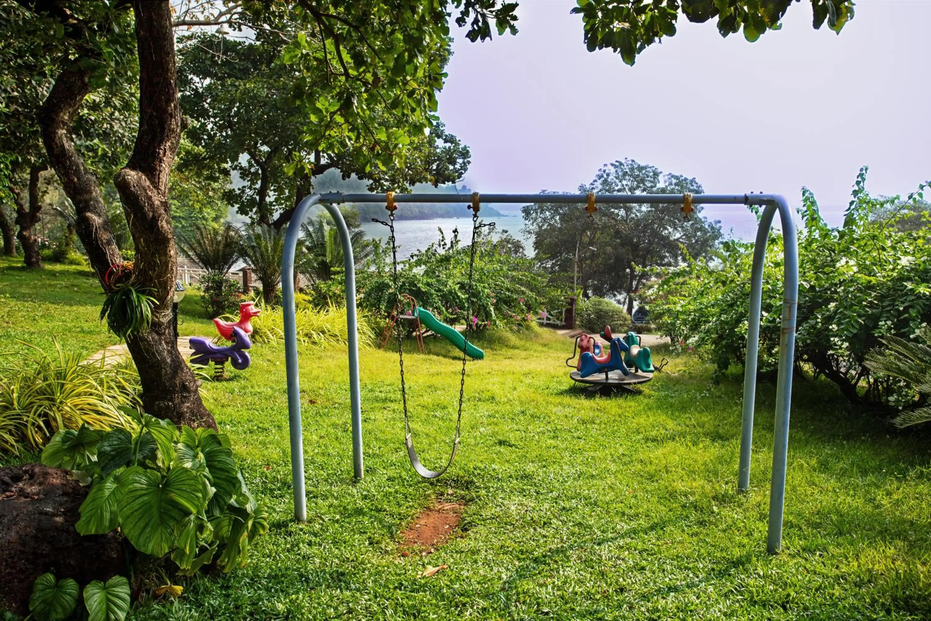 Children play ground in Stone Water Eco Resort