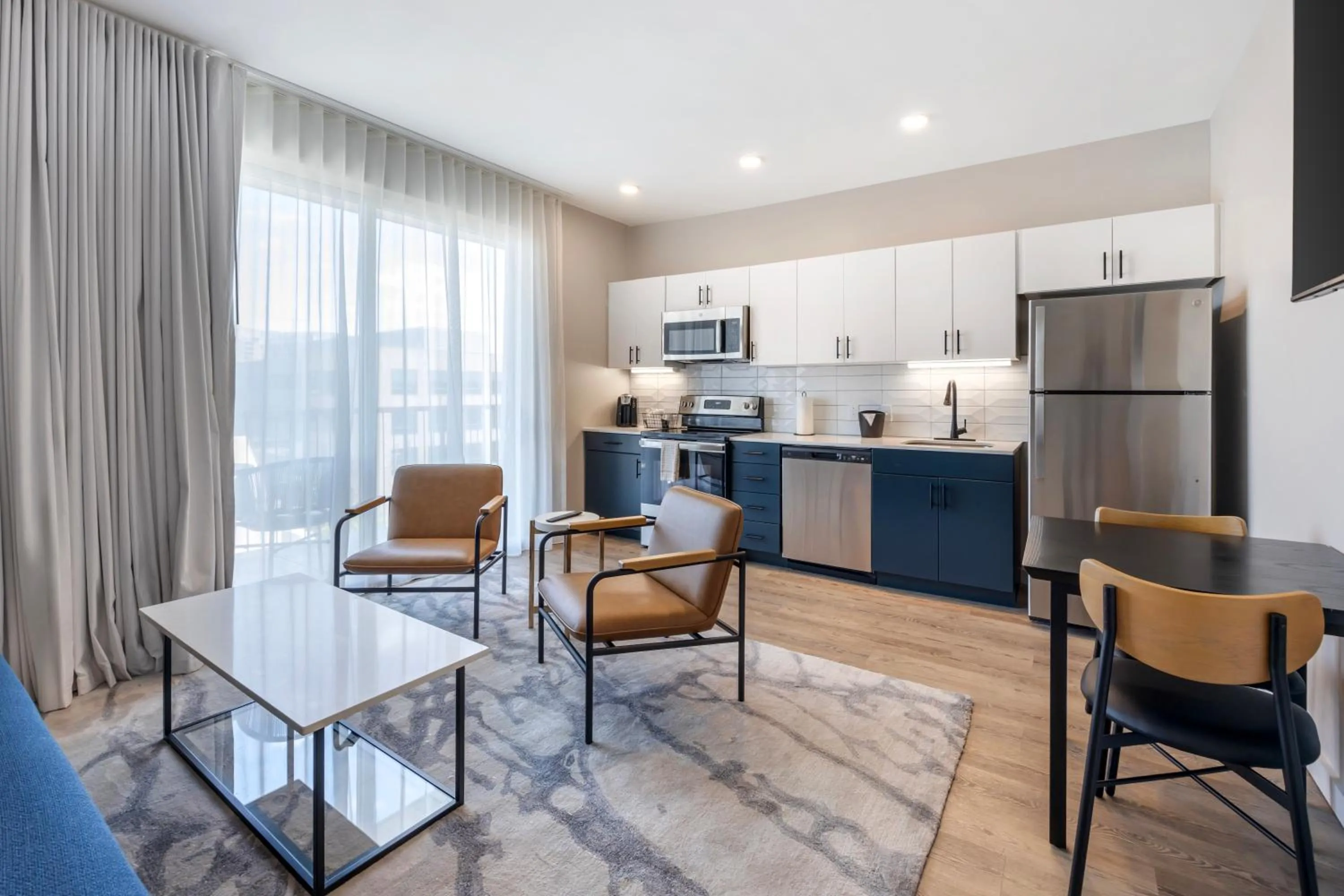 Kitchen or kitchenette in Motif Nashville's Hotel on Music Row