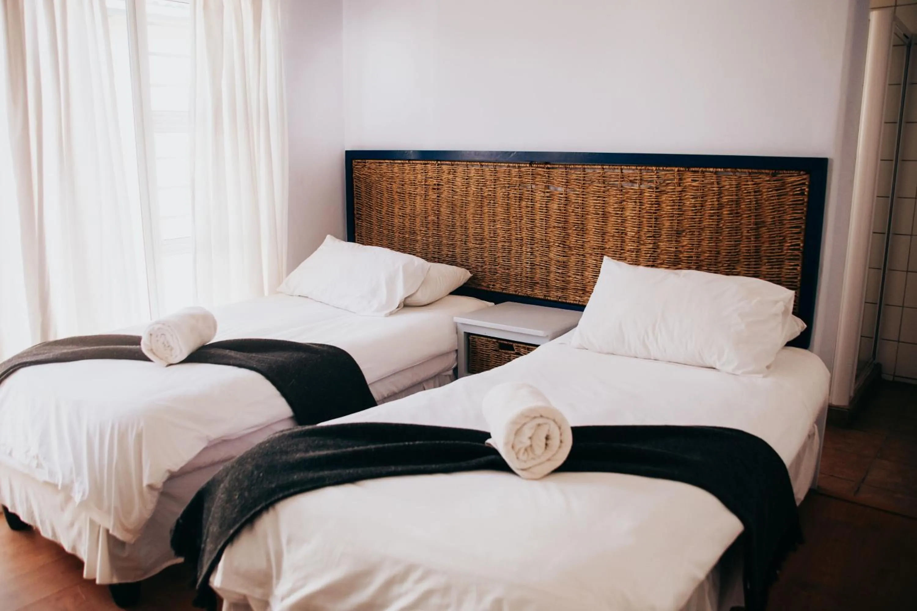 Bed in Laaiplek Hotel