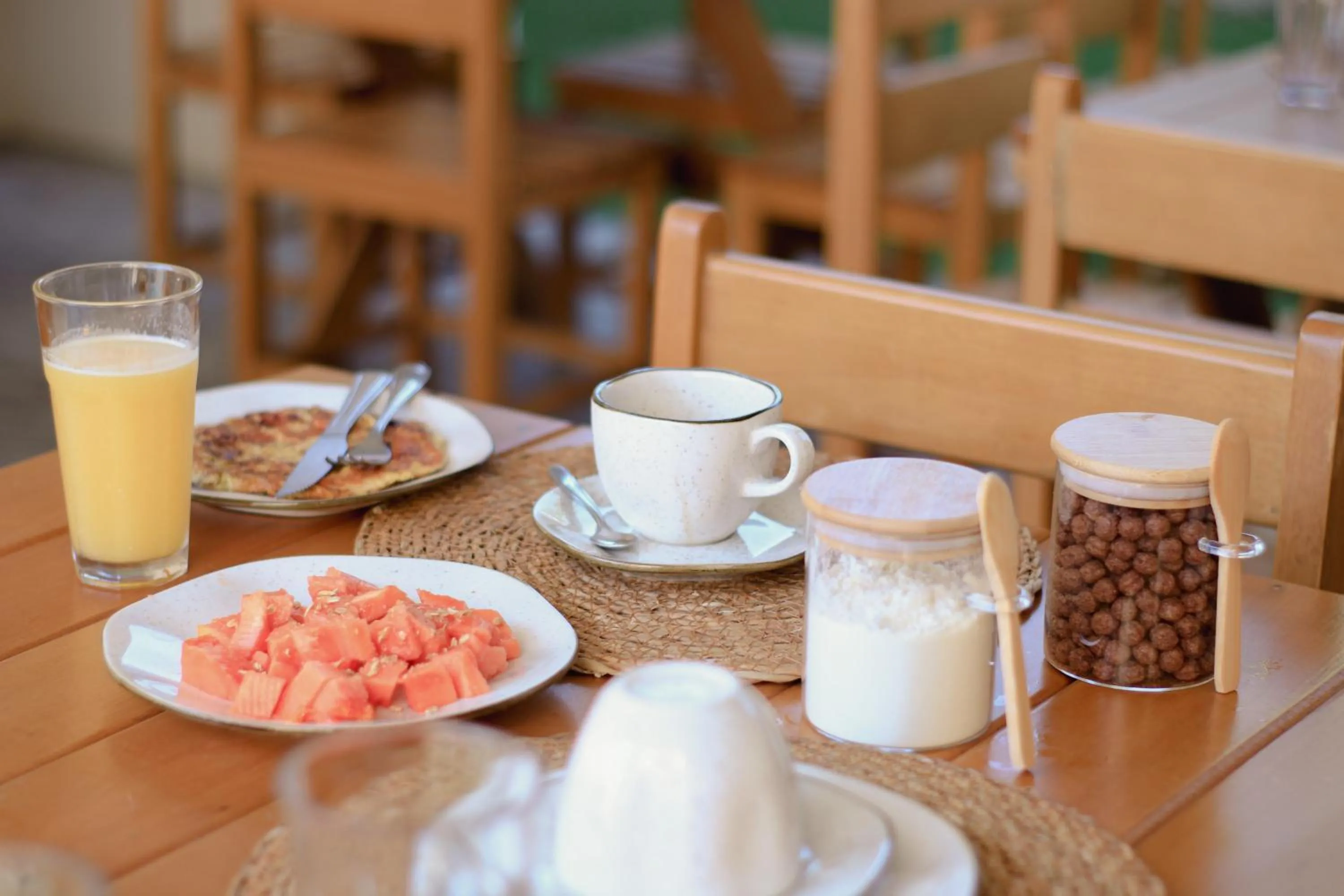 Breakfast in Pousada Veleiro Kite Preá