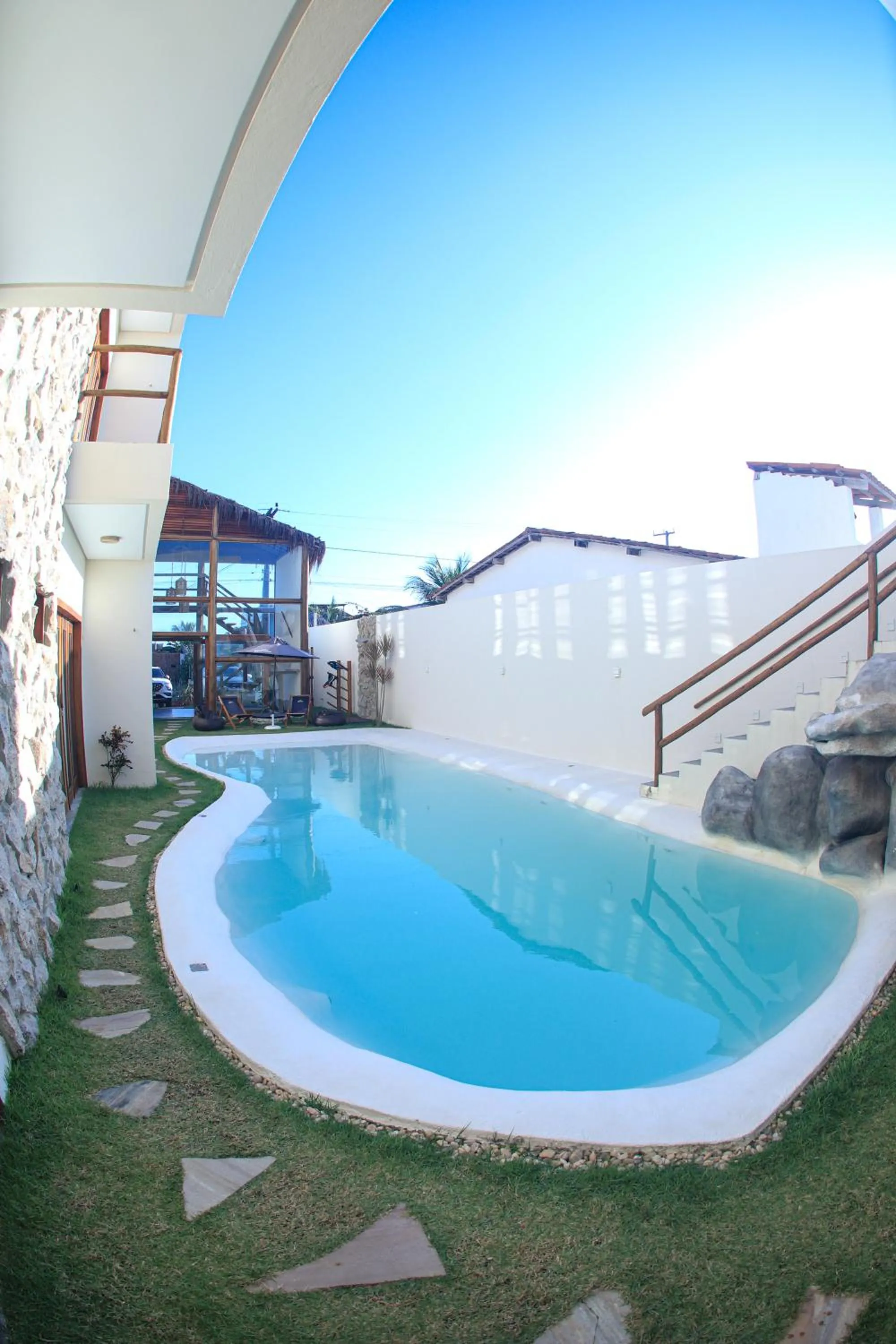 Swimming pool in Pousada Veleiro Kite Preá