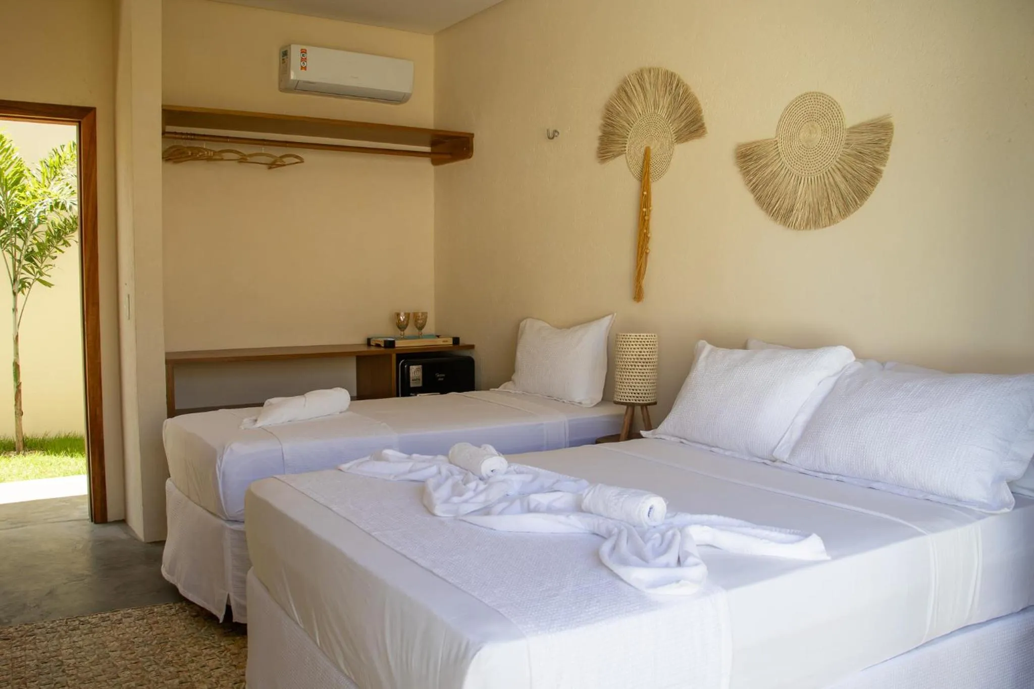 Bedroom, Bed in Pousada Veleiro Kite Preá