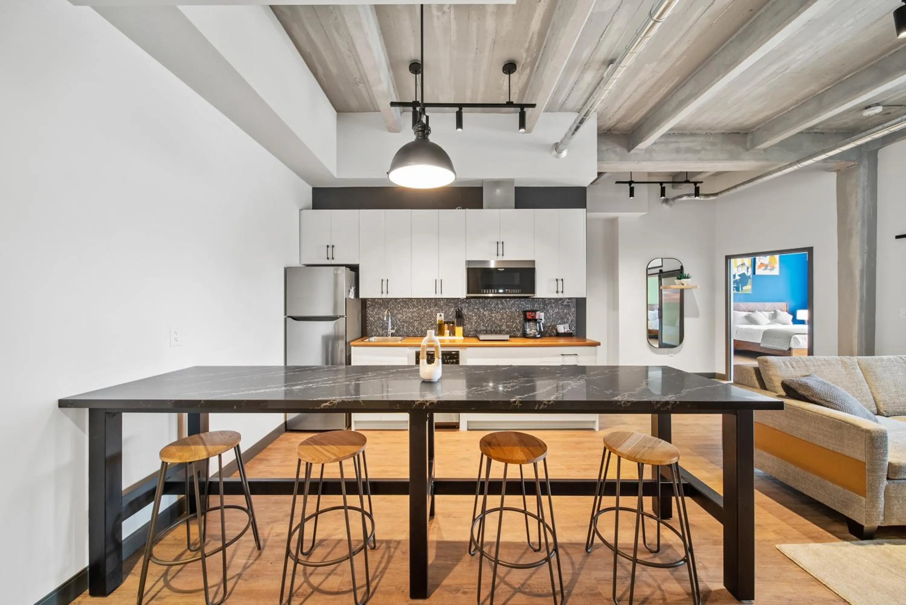 kitchen in Cannery Lofts Niagara