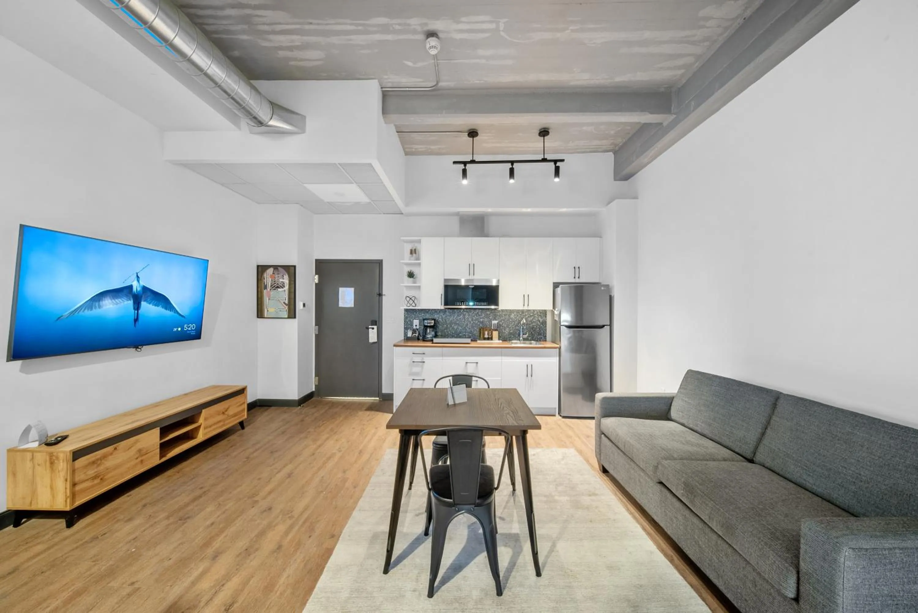 Bedroom in Cannery Lofts Niagara