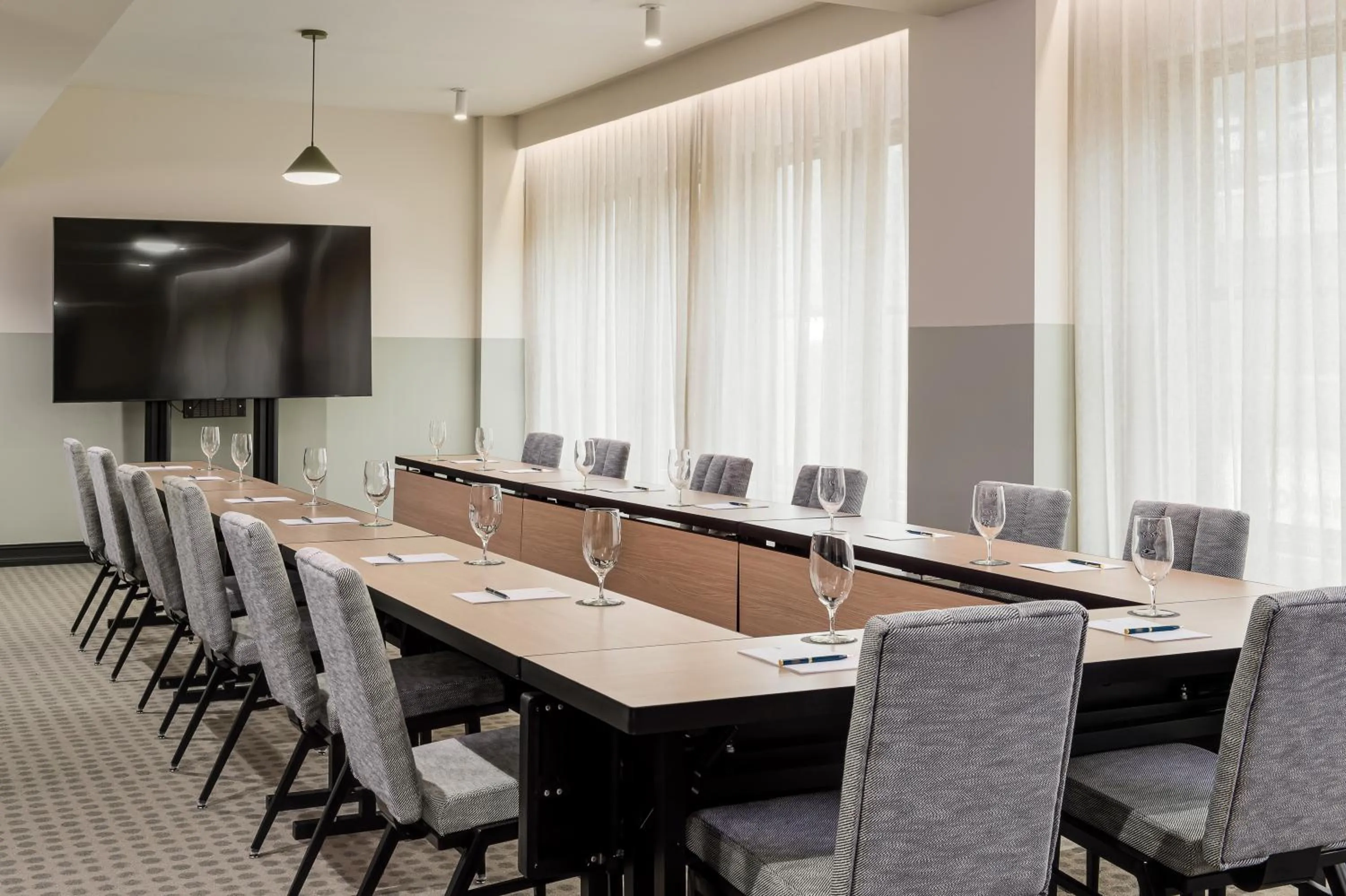 Meeting/conference room in The Flat Iron Hotel