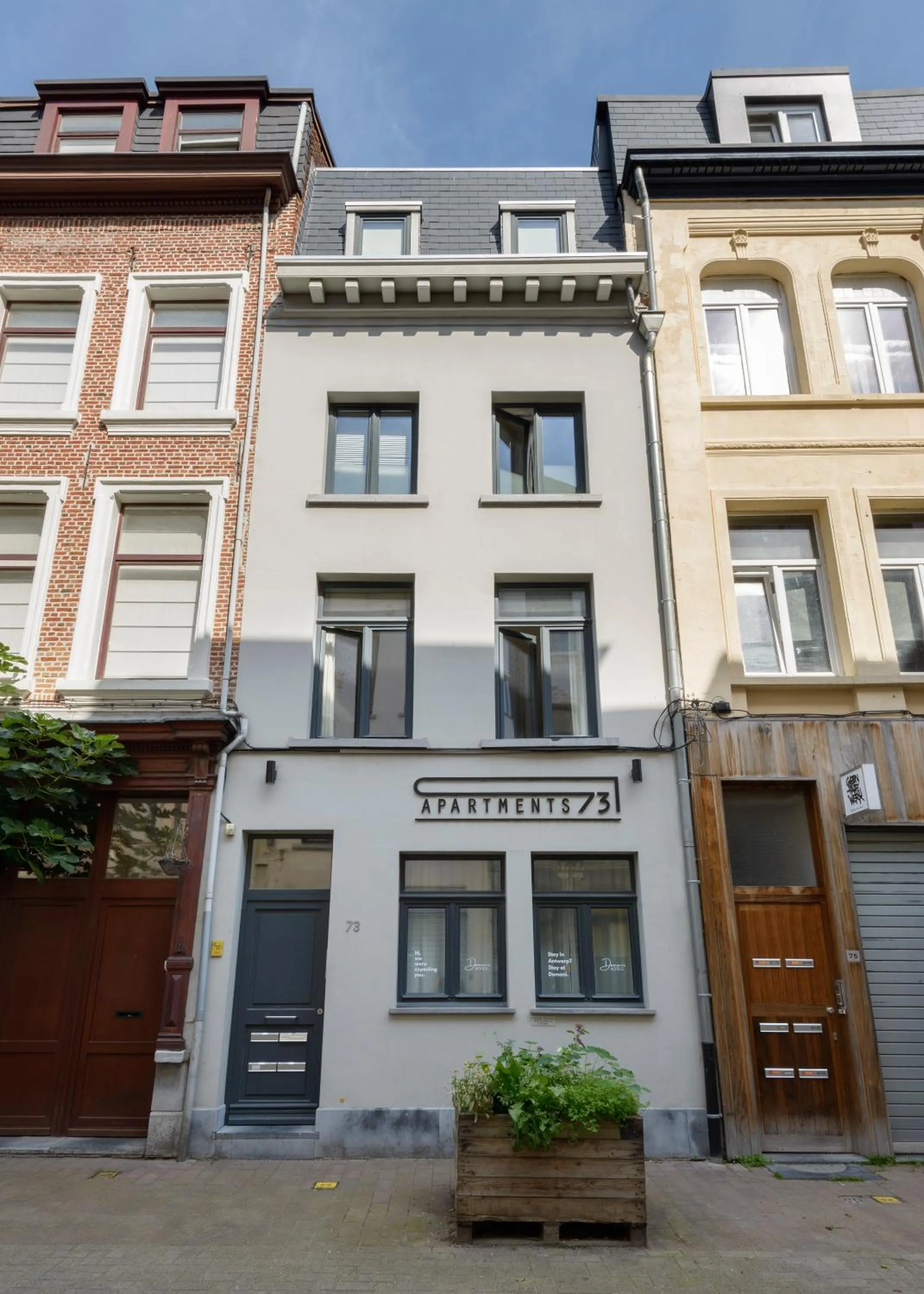 Property building in R73 Apartments by Domani Hotels