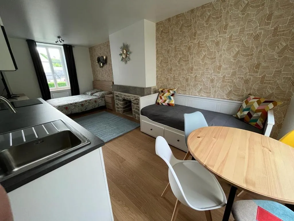 Bed in La Maison des Amis en Normandie