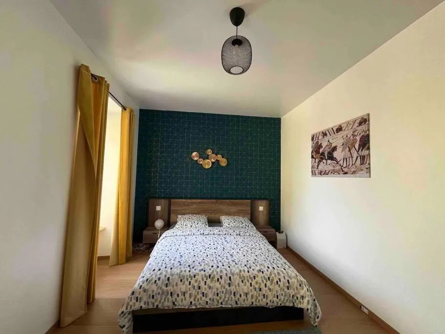 Bed in La Maison des Amis en Normandie