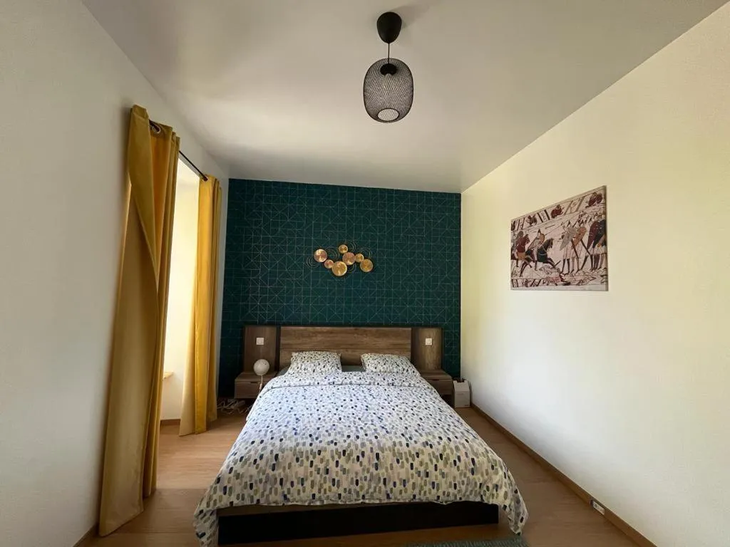 Bed in La Maison des Amis en Normandie