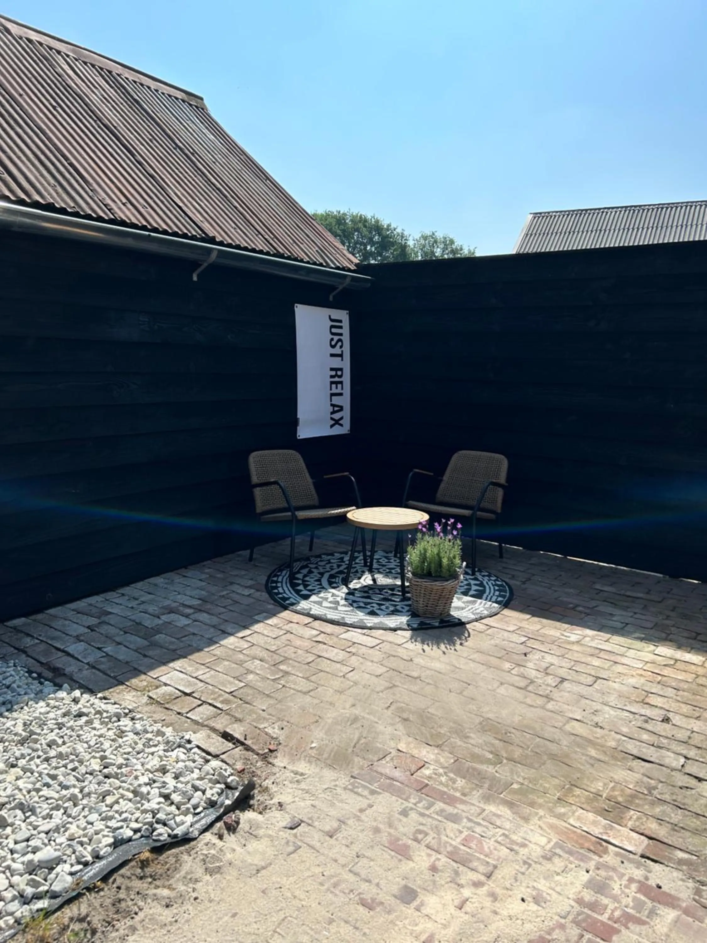 Balcony/Terrace in Bed & Breakfast de Hoefstal