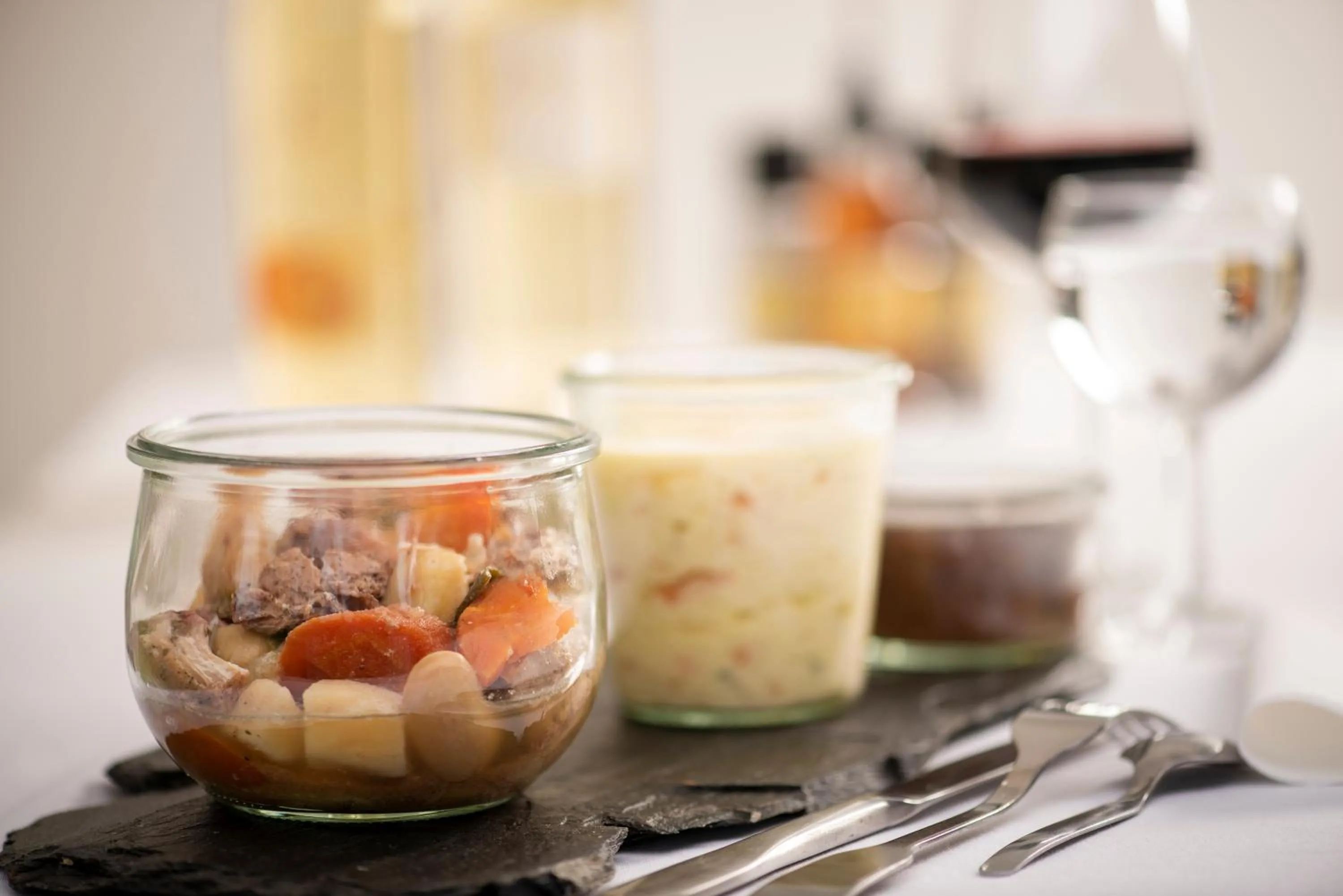 Food and drinks in A l'orée du bois - Chambres d'hôtes