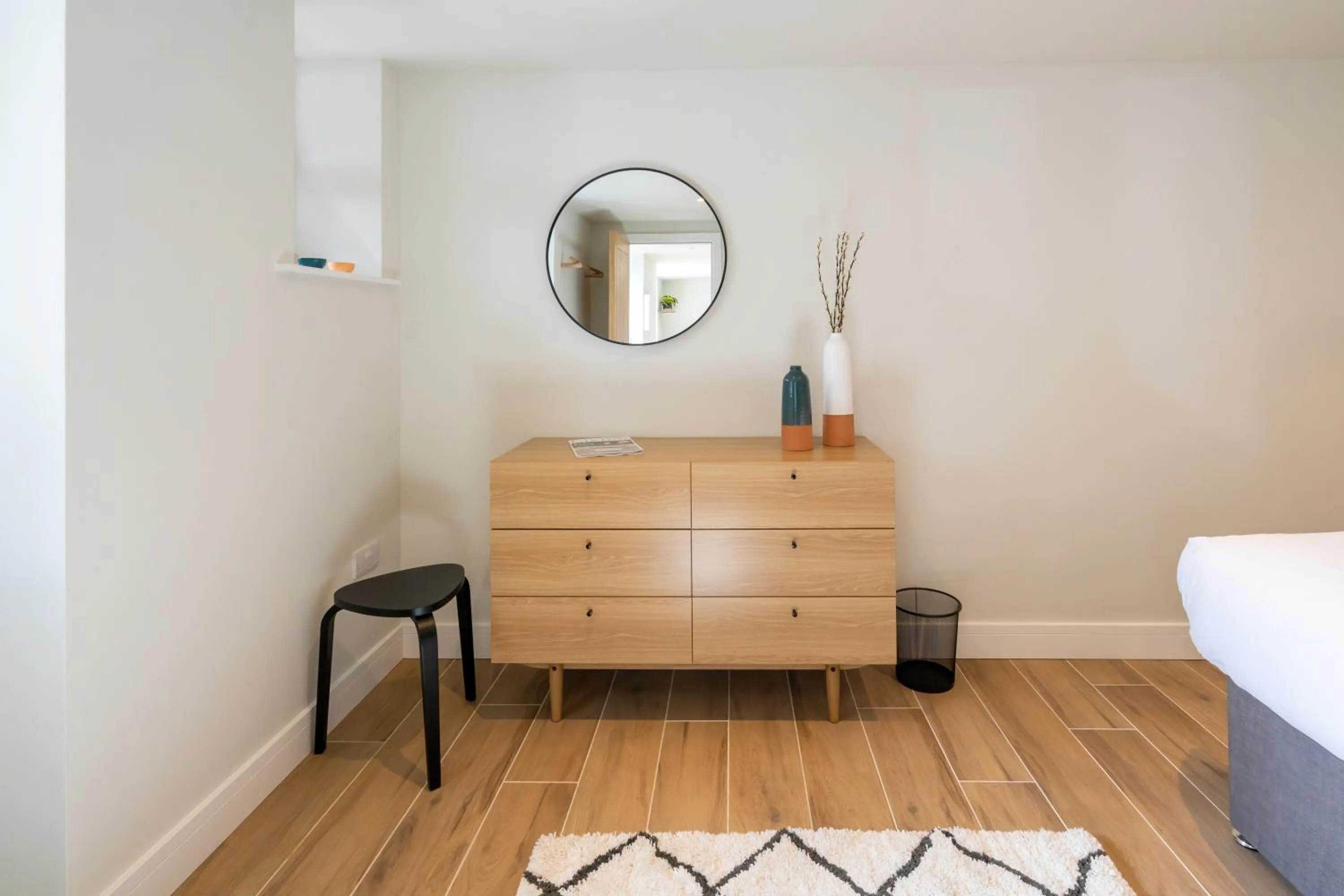 Bedroom, Bed in Eastfield Lodge