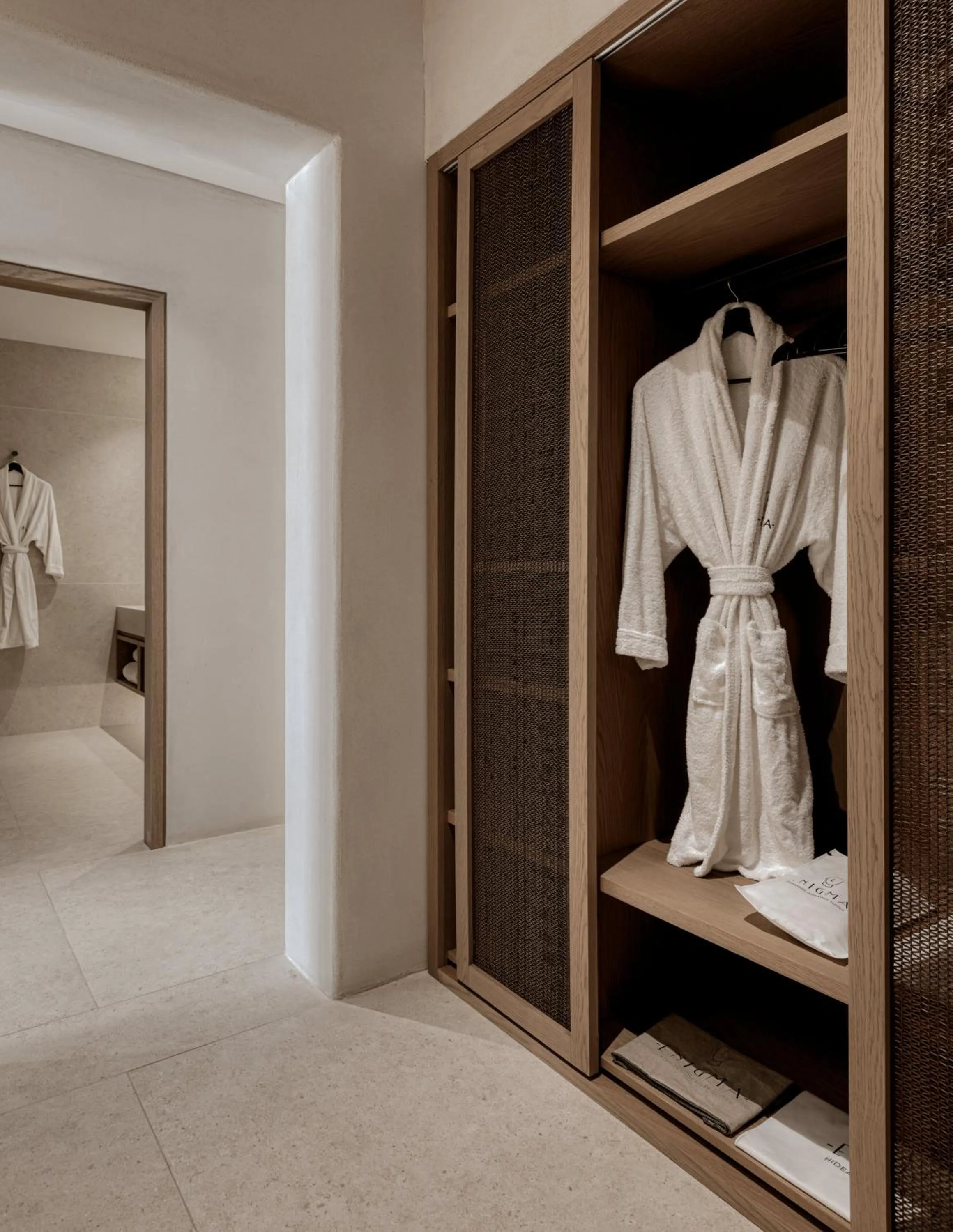 towels in Enigma Mykonos Hideaway Suites