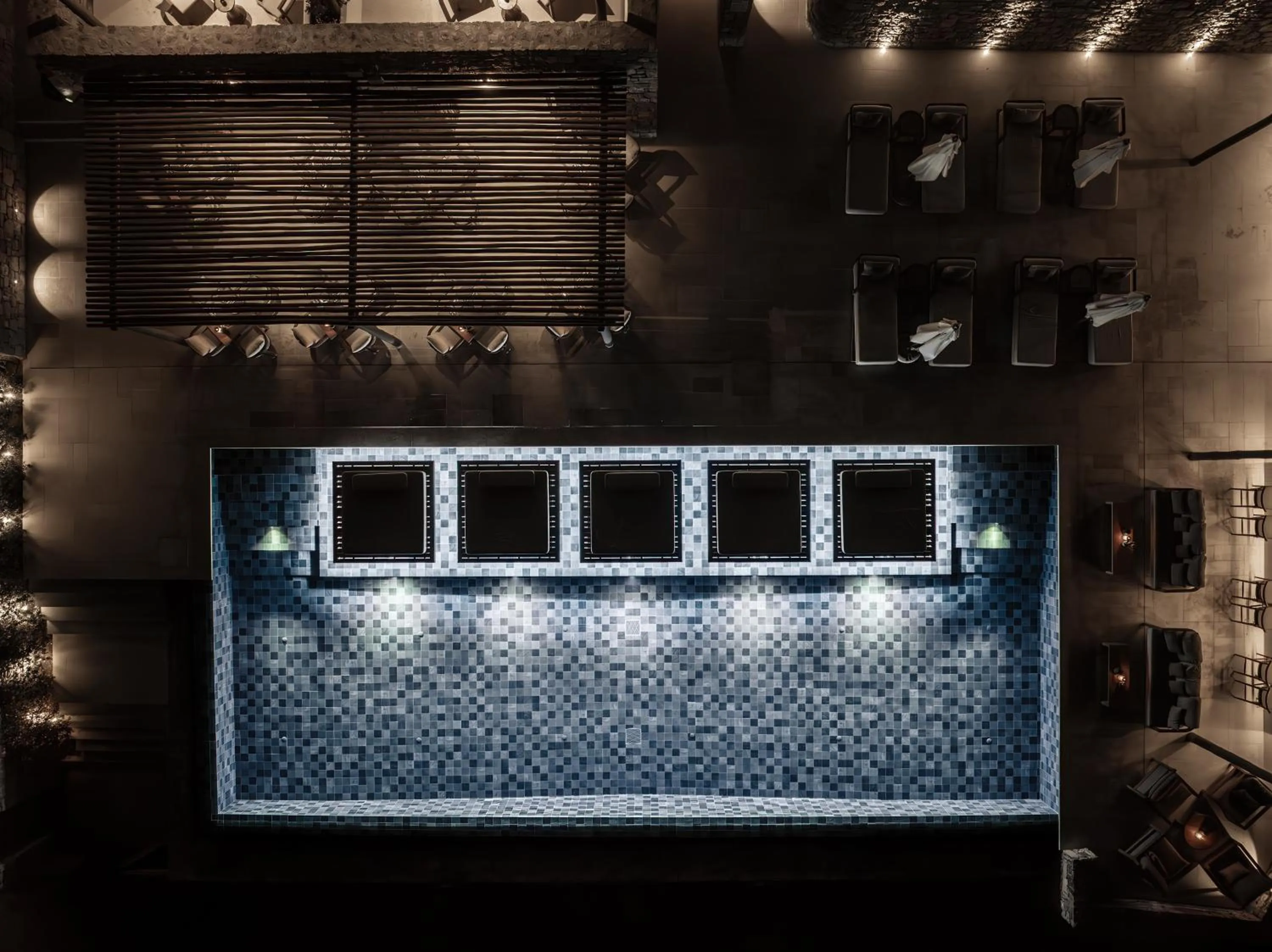 Swimming pool in Enigma Mykonos Hideaway Suites