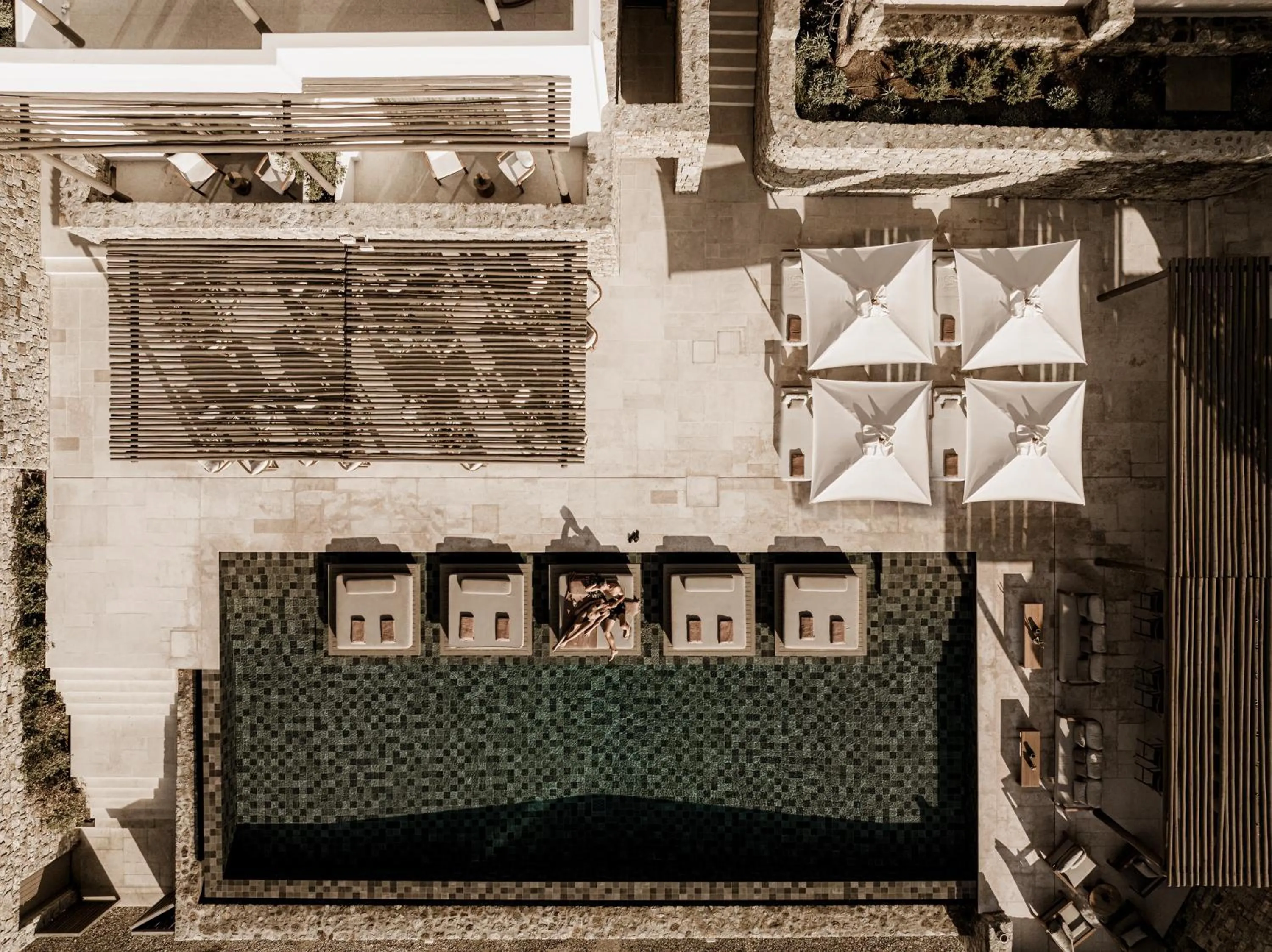 Swimming pool in Enigma Mykonos Hideaway Suites