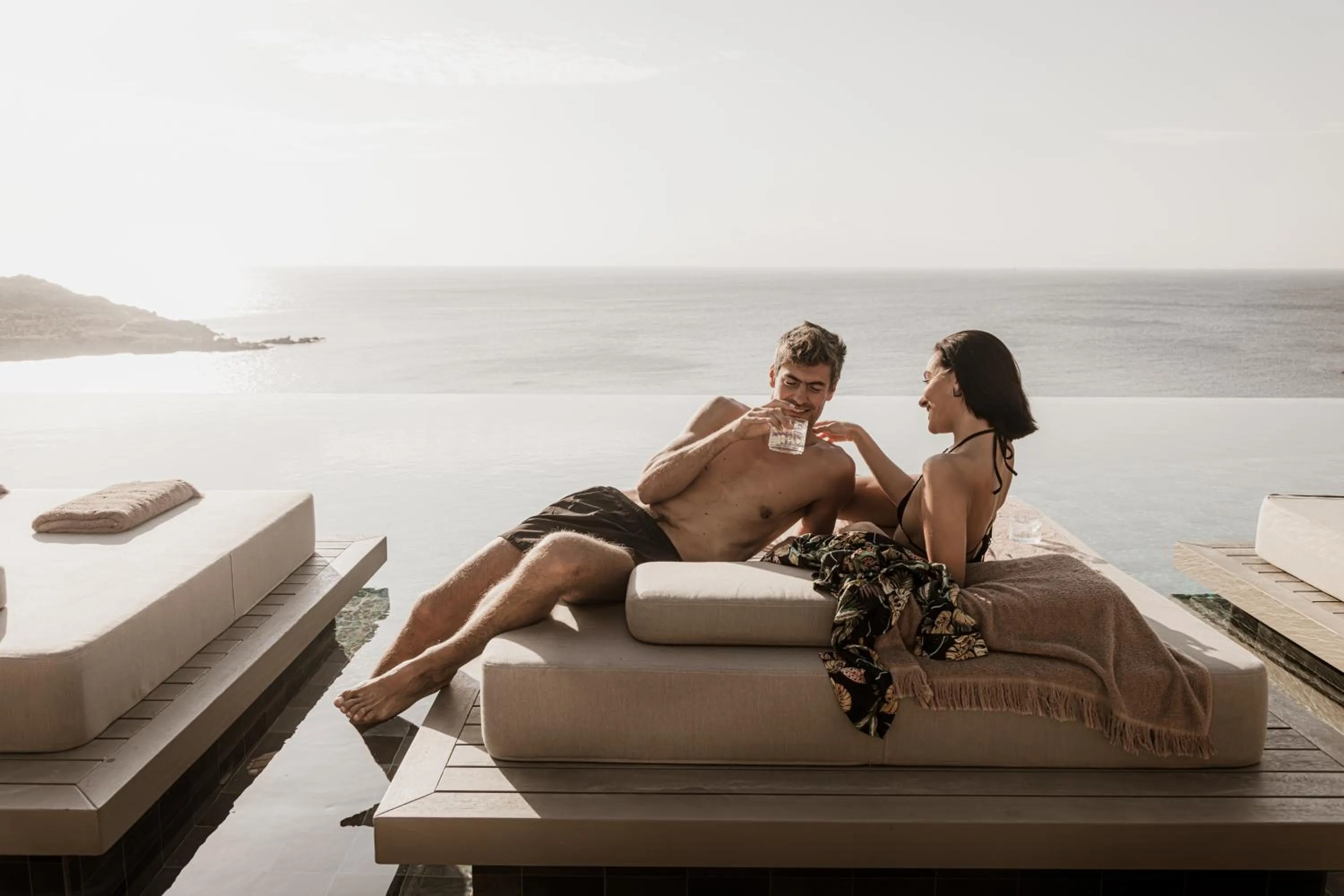 People in Enigma Mykonos Hideaway Suites