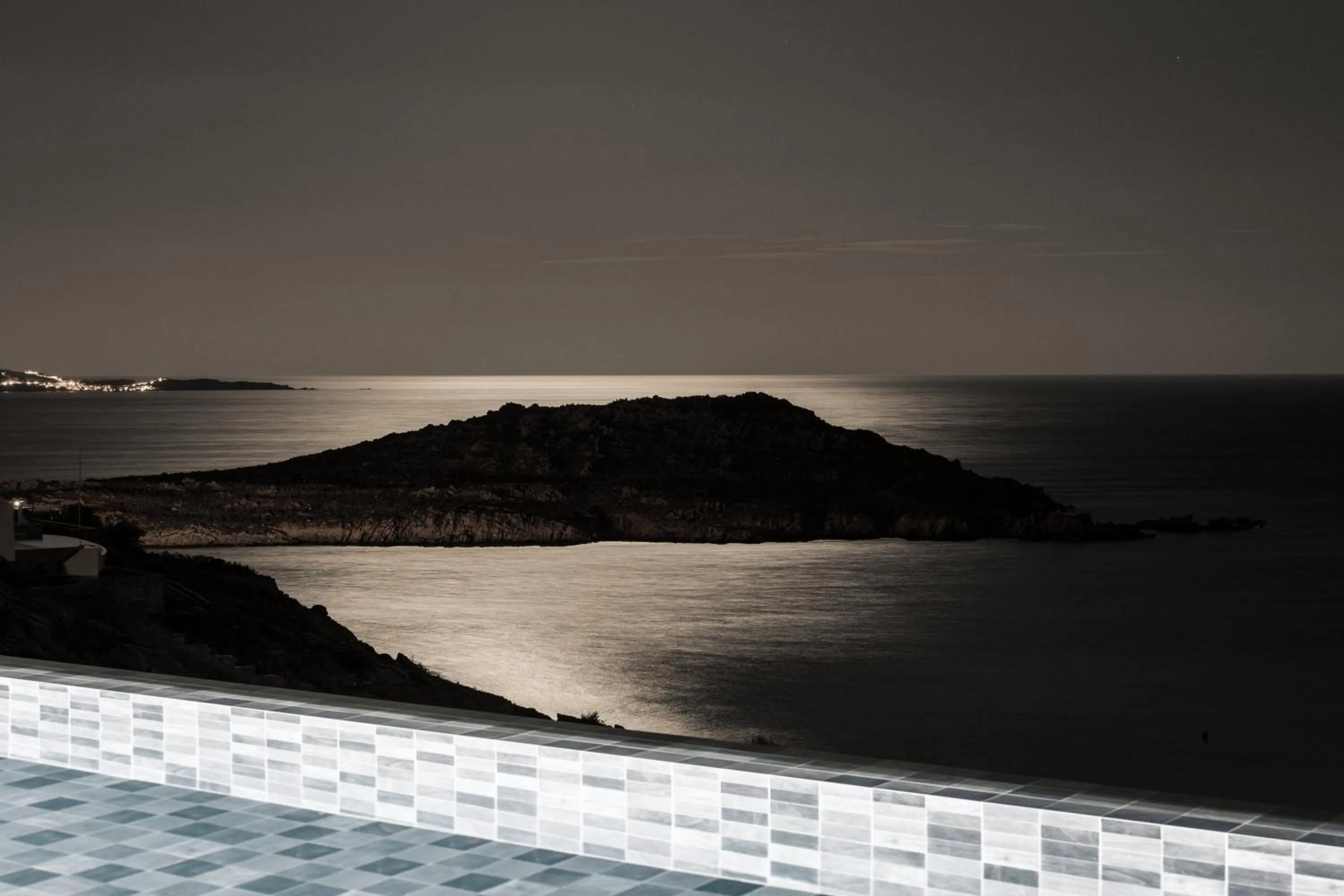 Pool view in Enigma Mykonos Hideaway Suites