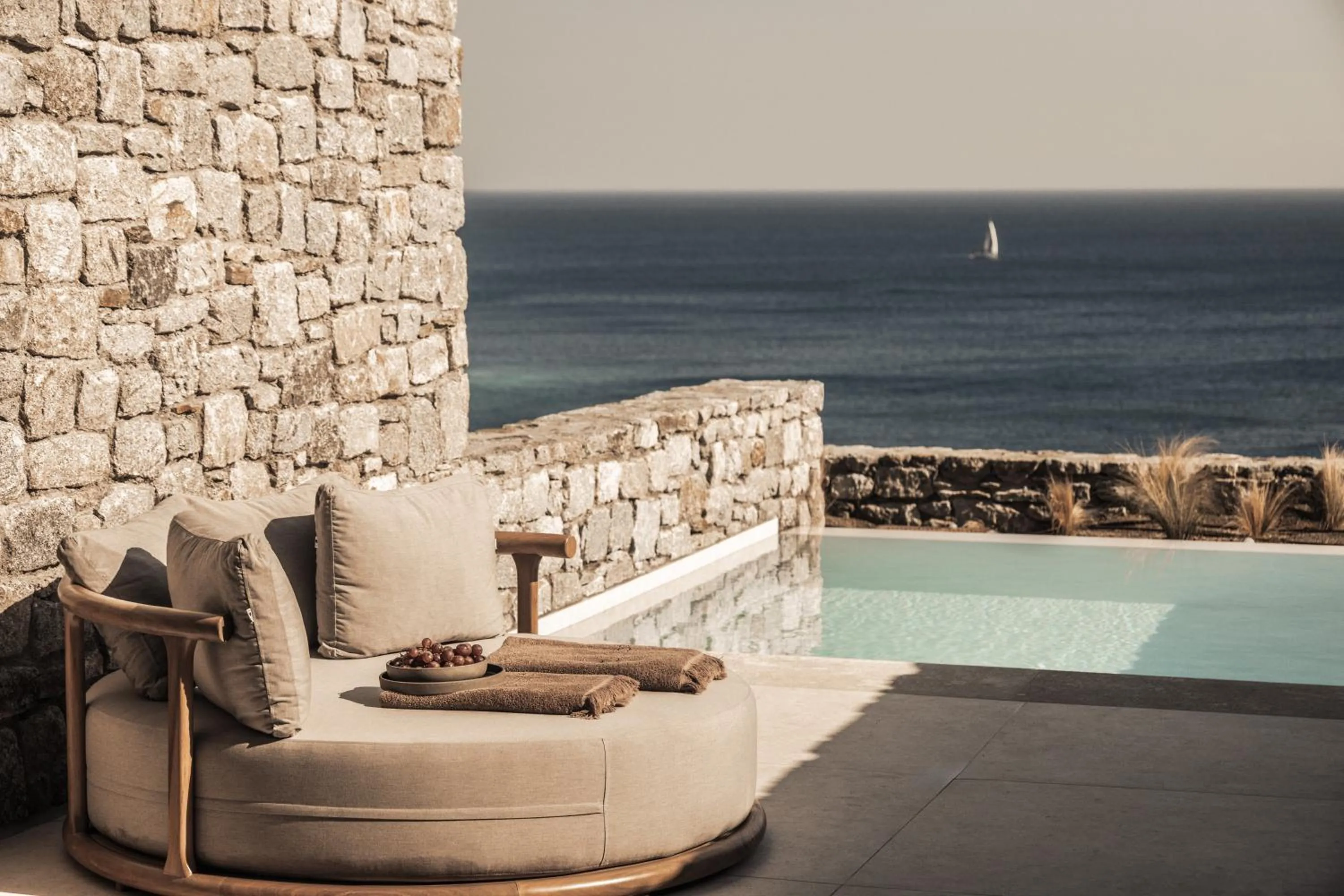 Sea view in Enigma Mykonos Hideaway Suites