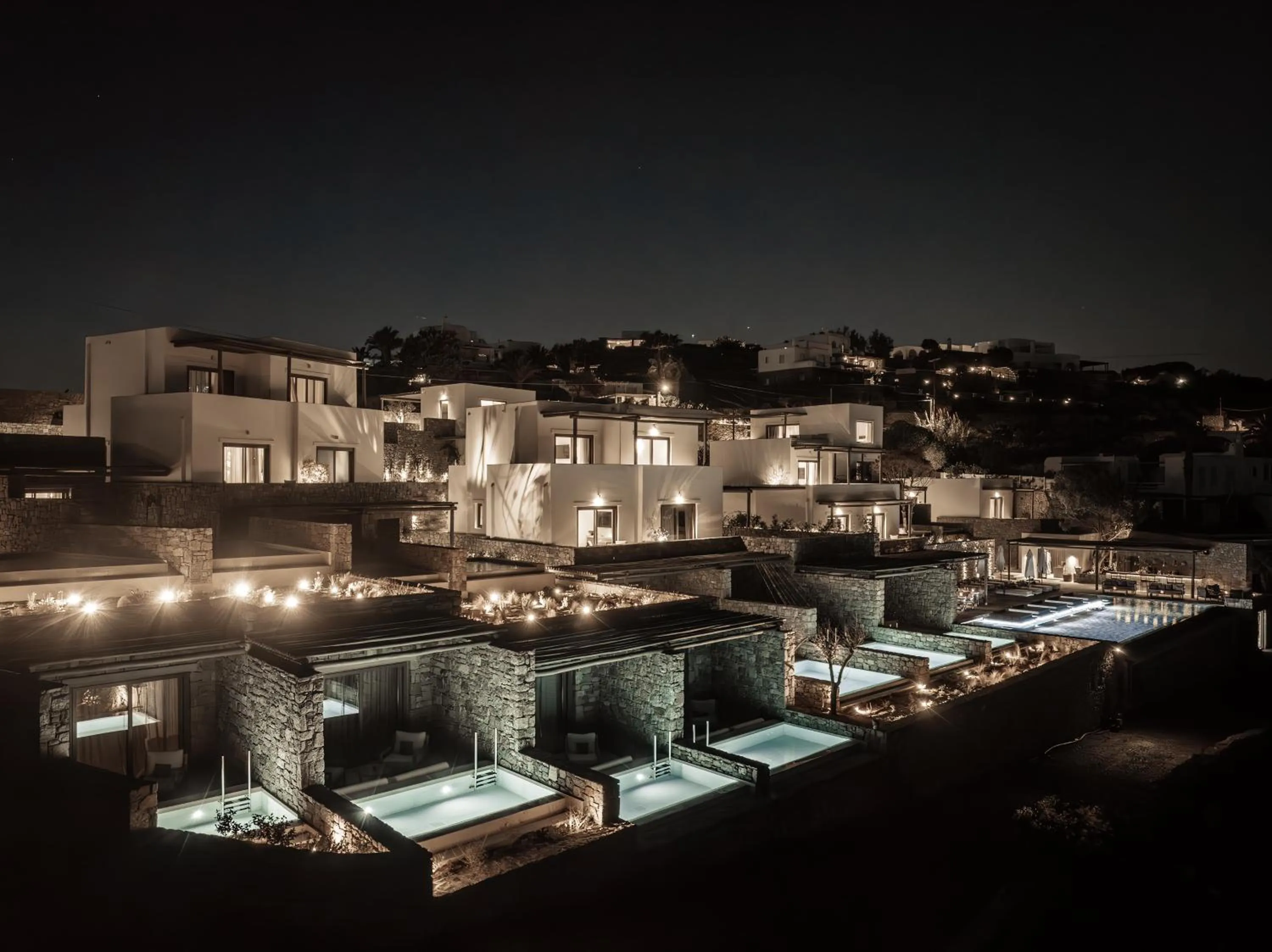 Property building in Enigma Mykonos Hideaway Suites