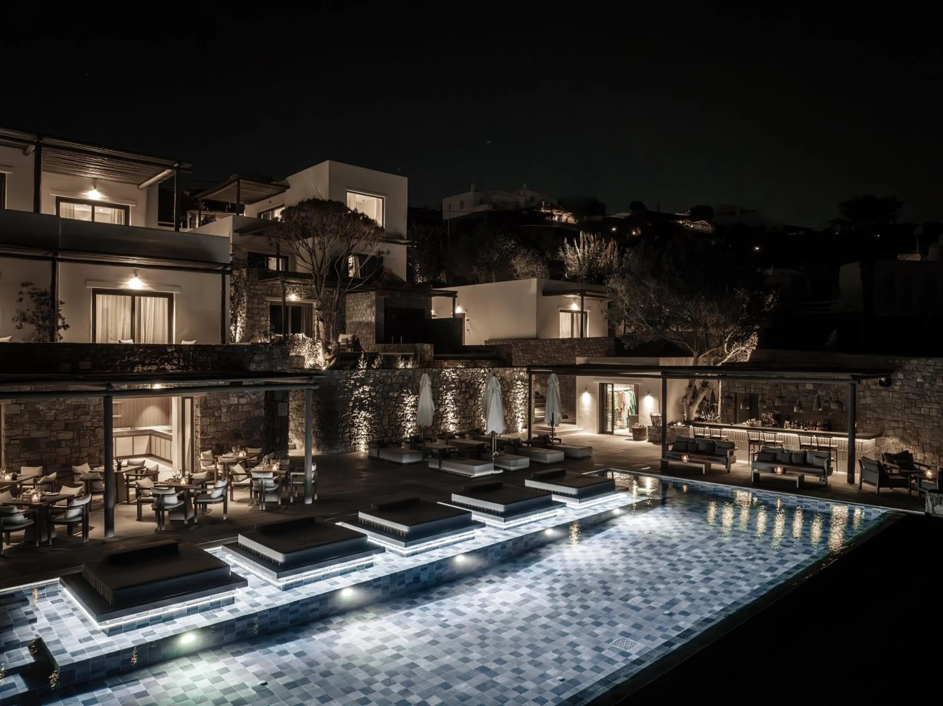 Property building in Enigma Mykonos Hideaway Suites