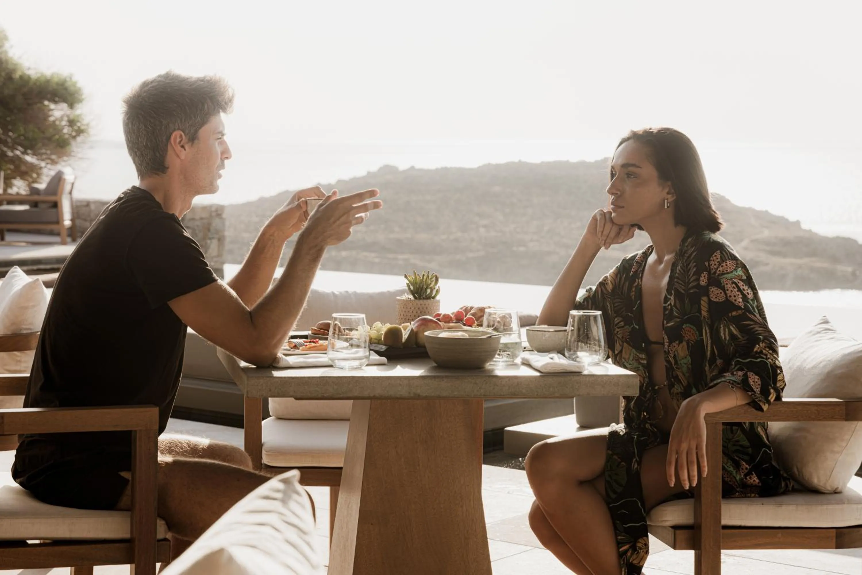 Restaurant/places to eat in Enigma Mykonos Hideaway Suites