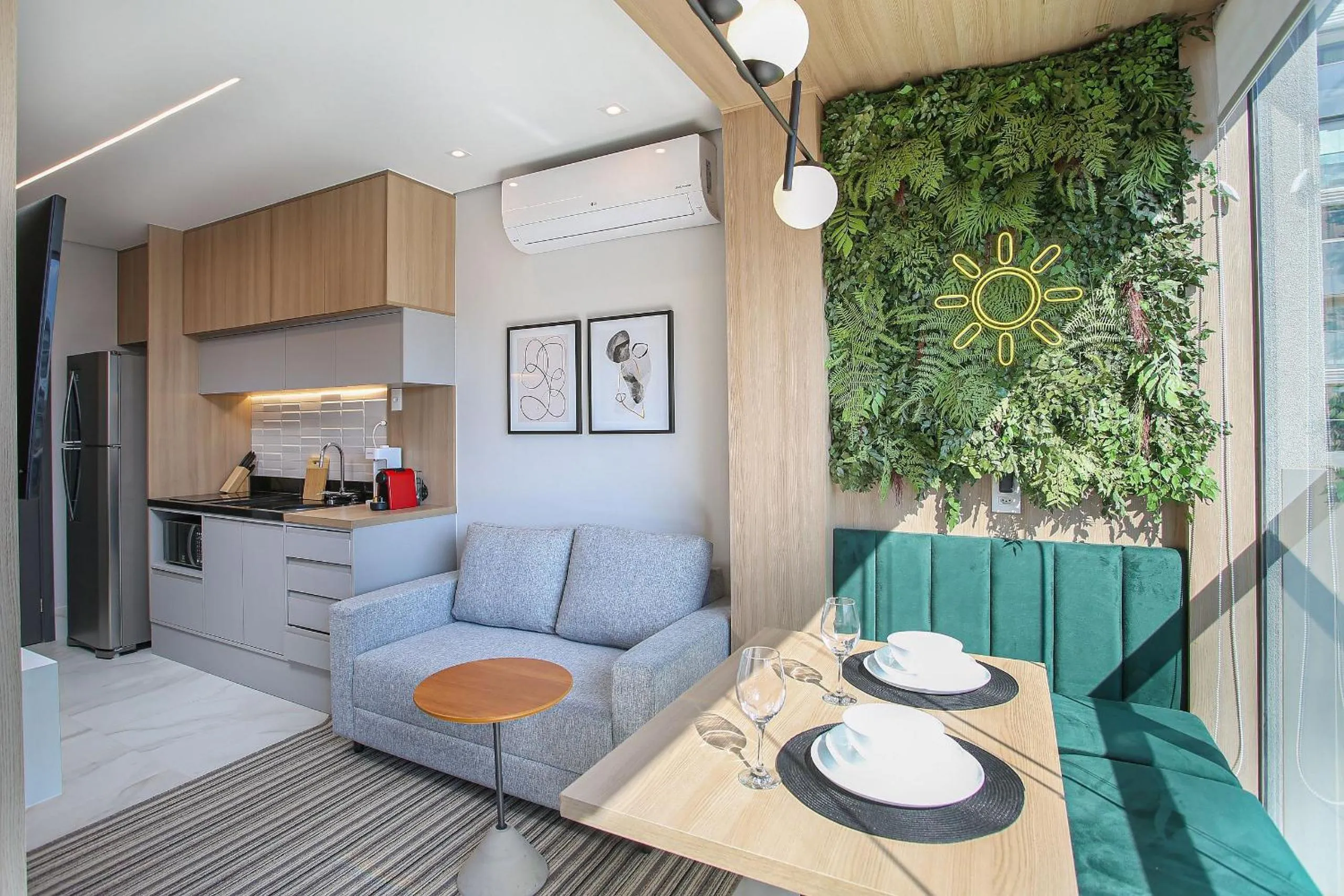 Seating area in Helbor Wide