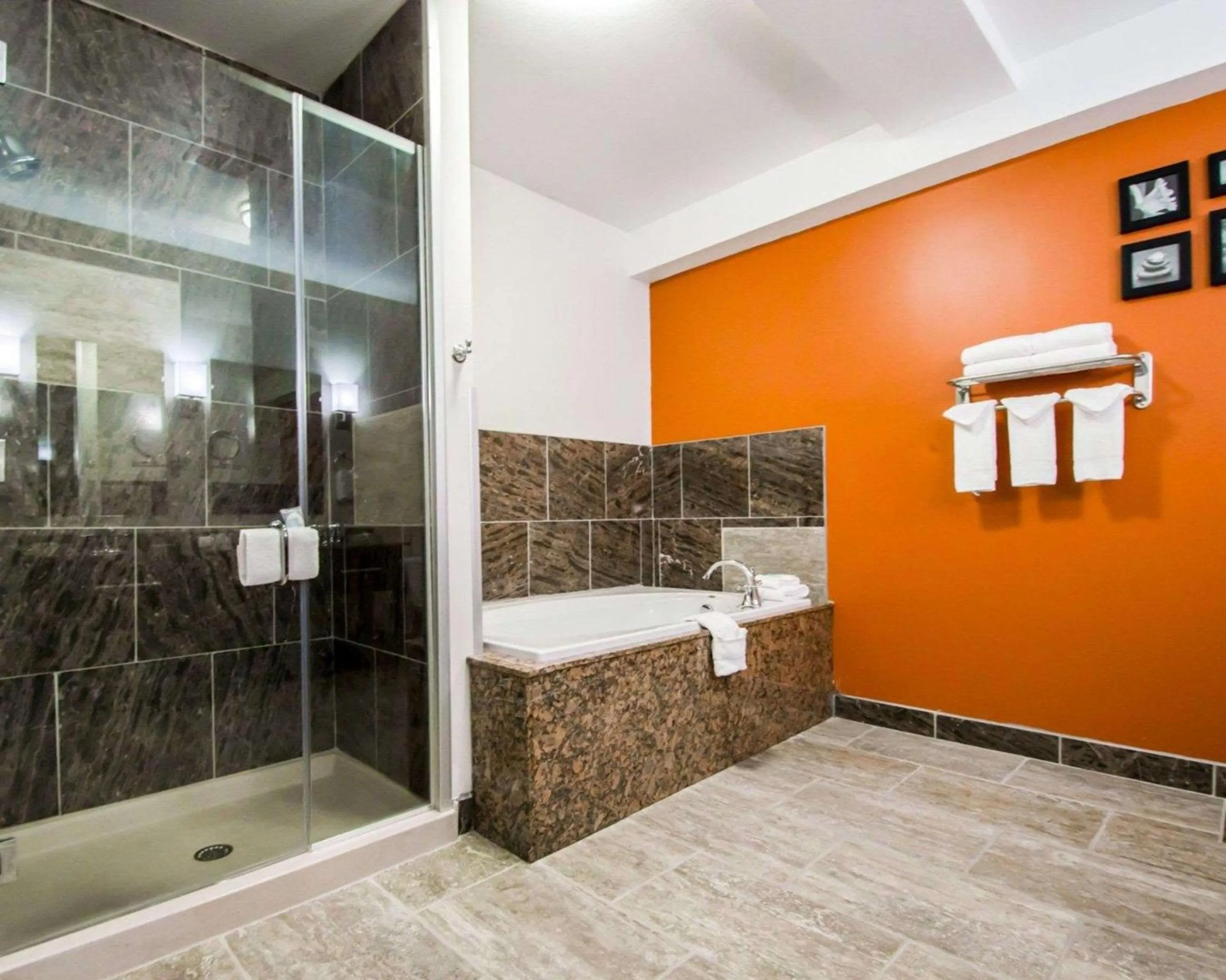 Bathroom in Sleep Inn & Suites And Conference Center Downtown