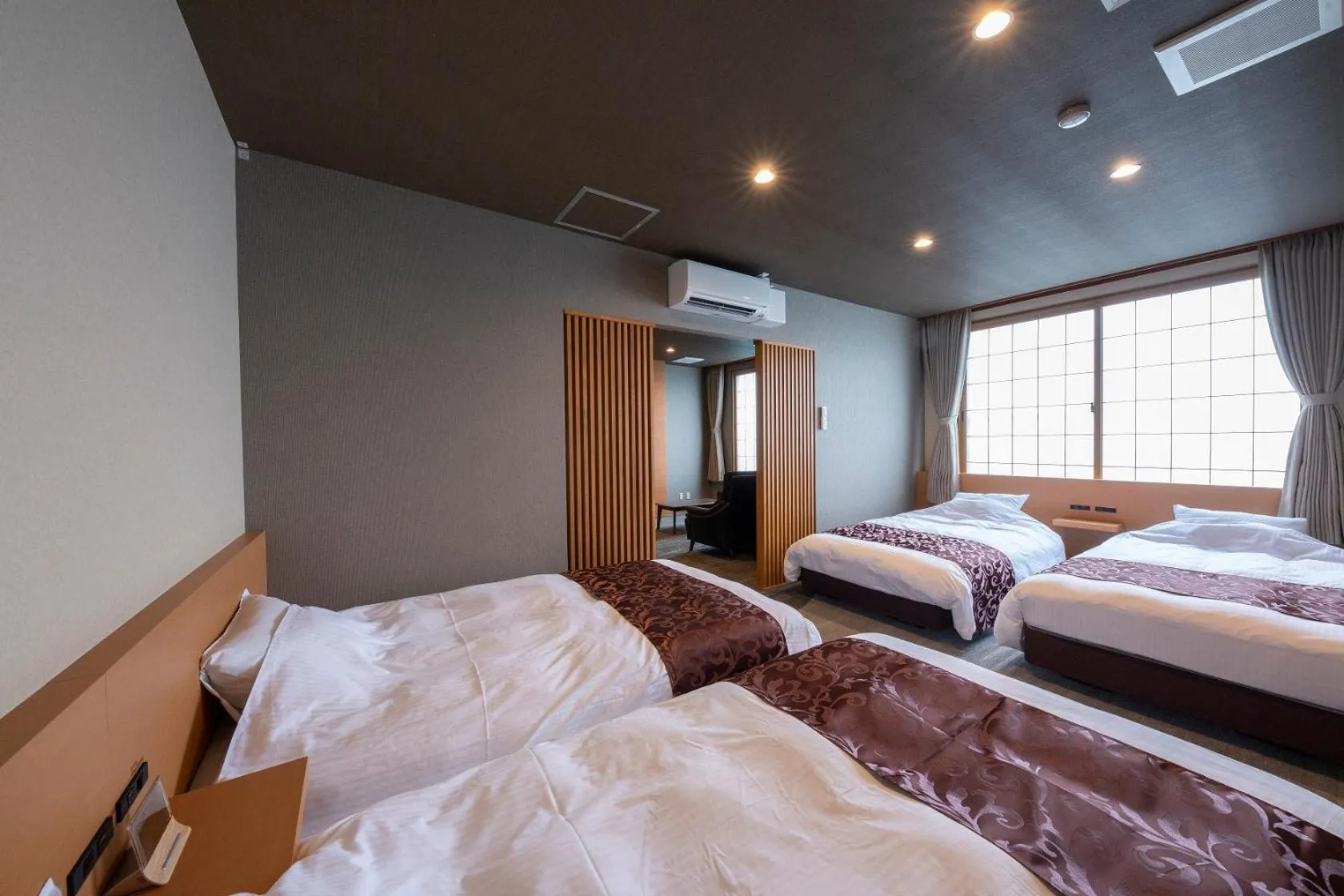 Photo of the whole room, Bed in Hotel Apple Land