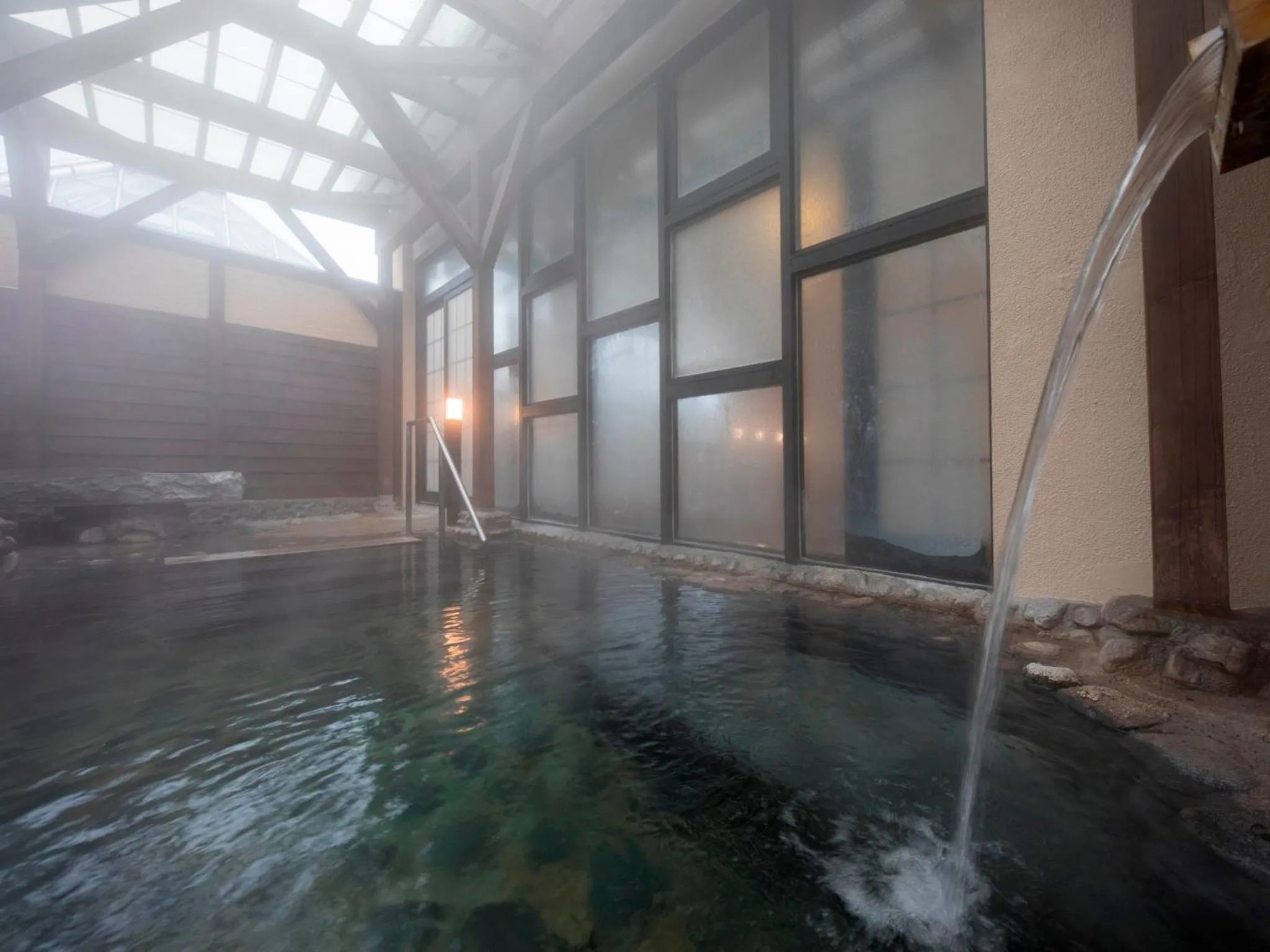Hot Spring Bath in Hotel Apple Land