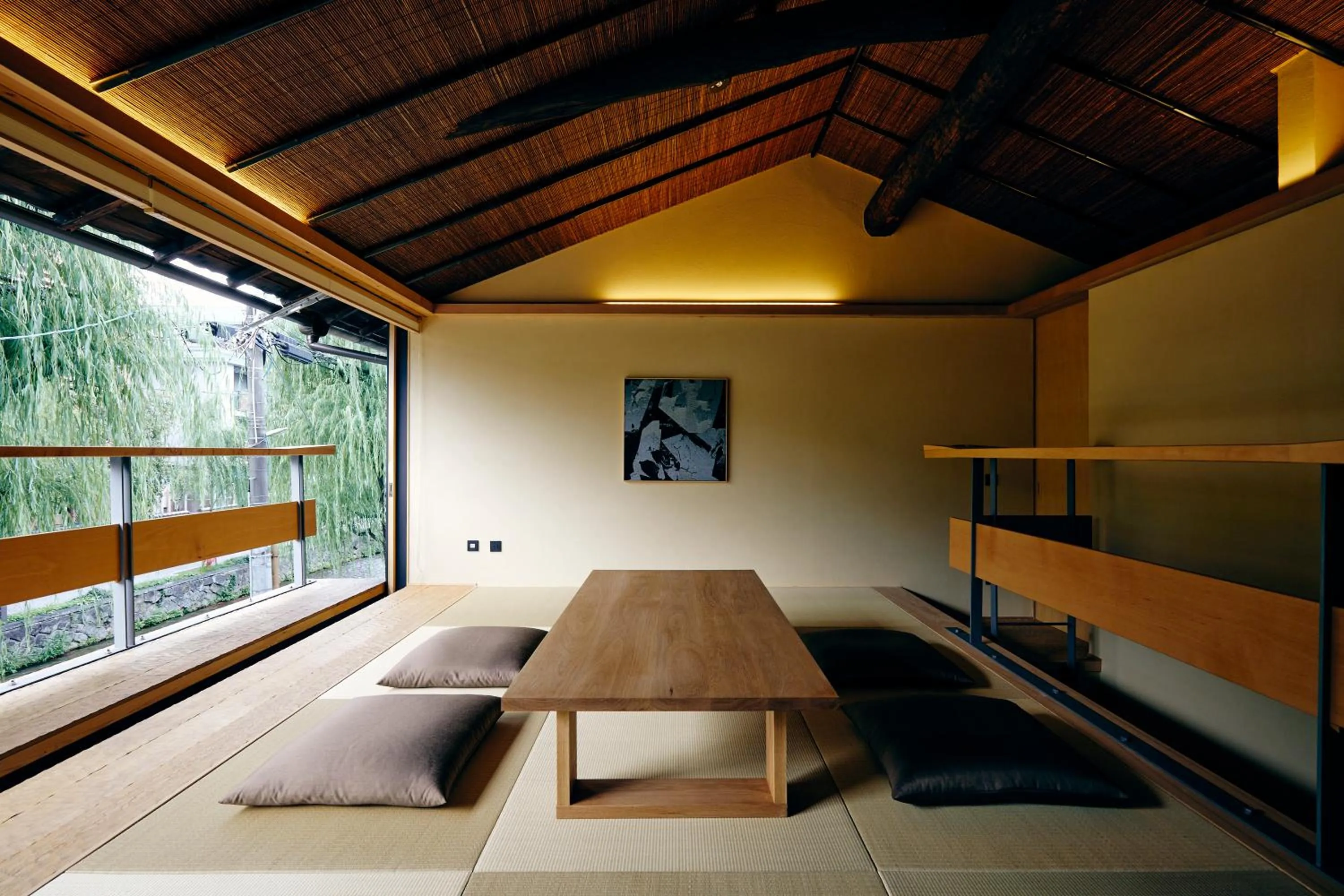 Living room in ANJIN Gion Shirakawa