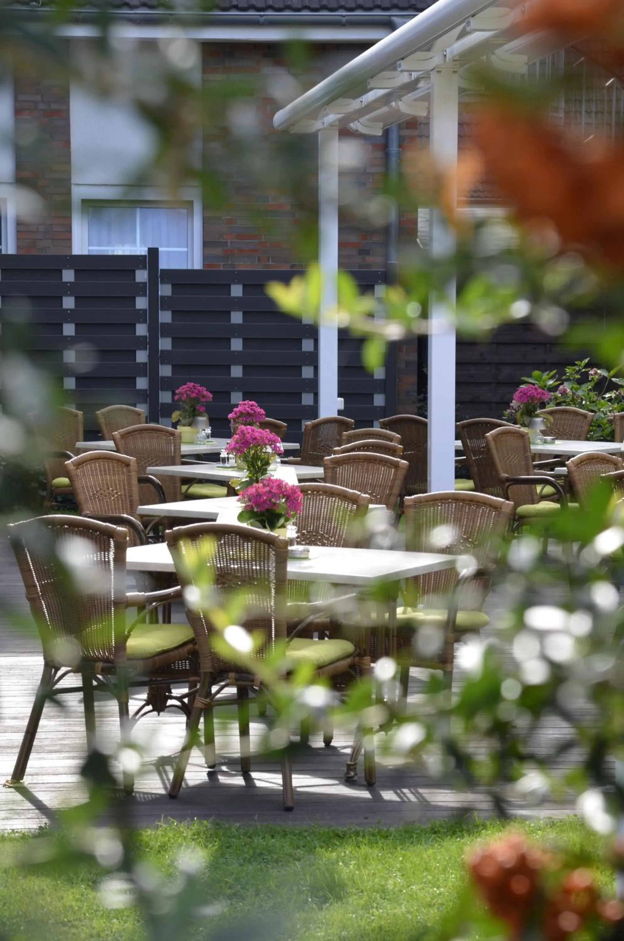 Garden in Hotel Landhaus Dierkow